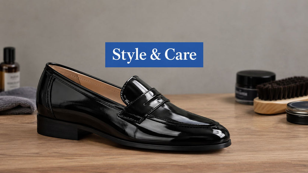Black Patent Leather Loafer: A Style & Care Guide