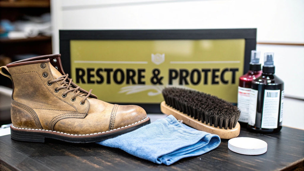 How to Clean Leather Boots: A Guide to Restoring & Protecting Your Investment