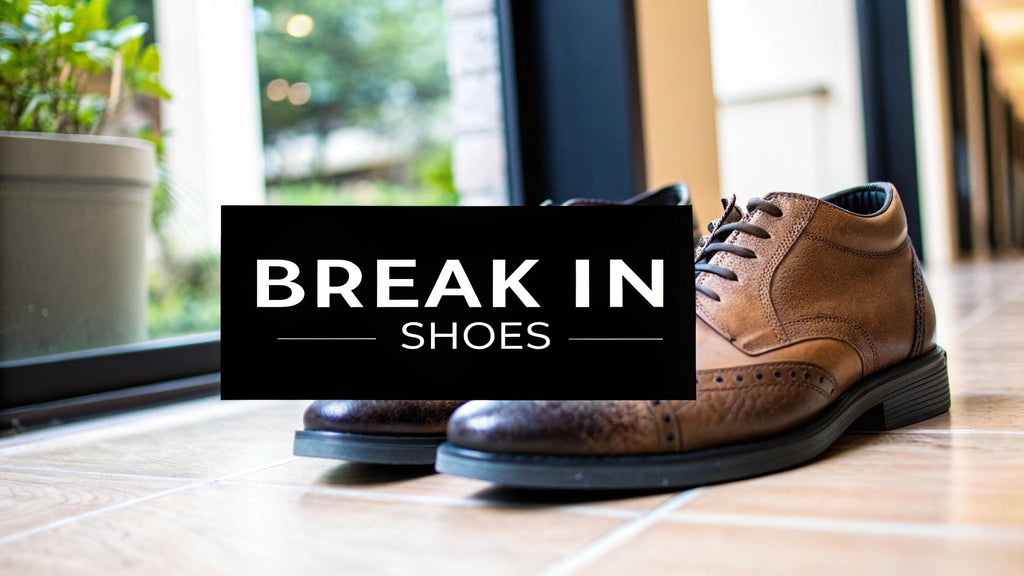 How to Break in New Shoes: A Guide to Achieving the Perfect Fit