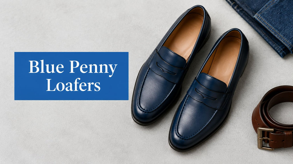The Architecture to a Blue Suede Loafer