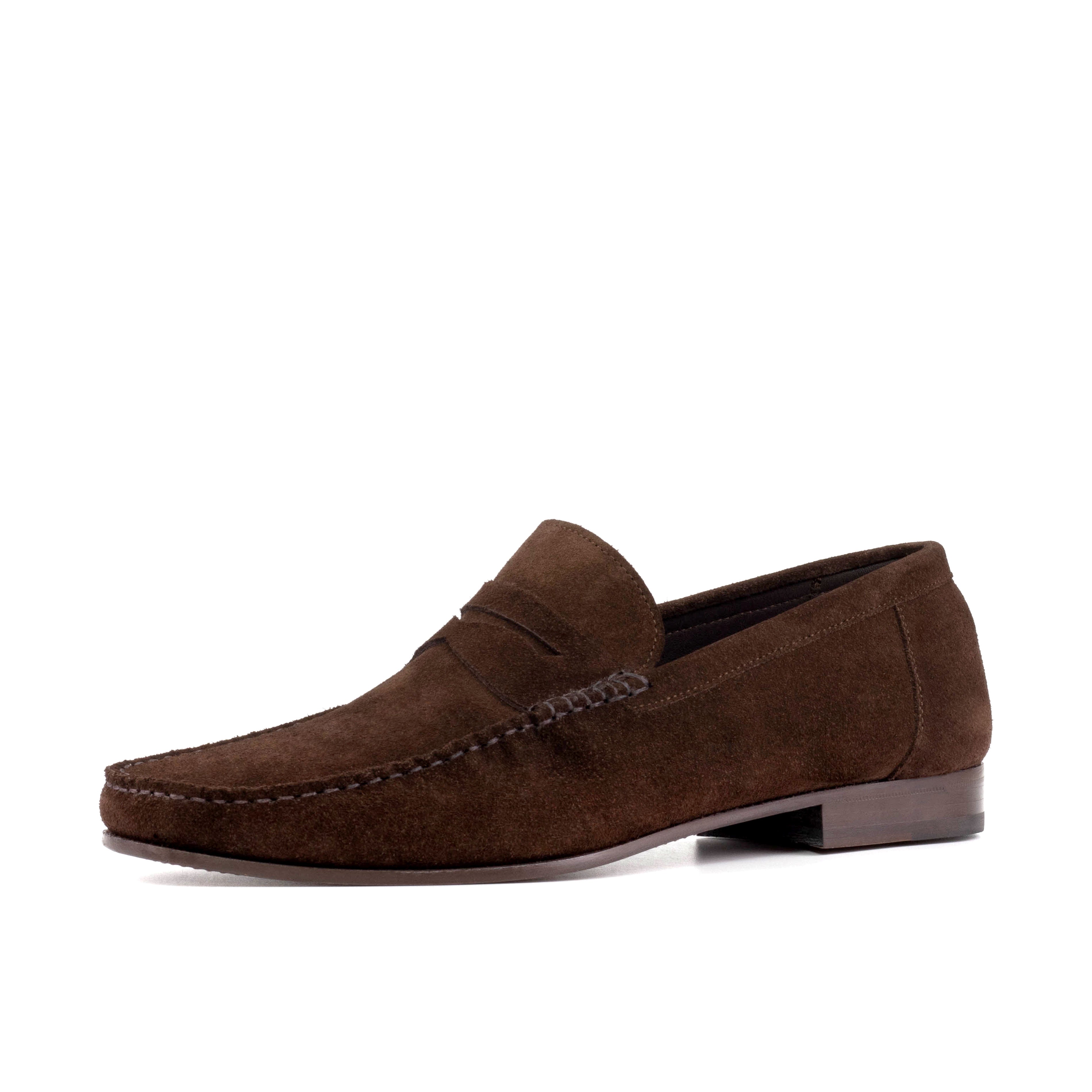 AN Moccasin Men's (Suede Brown) Sample Studio Shoe