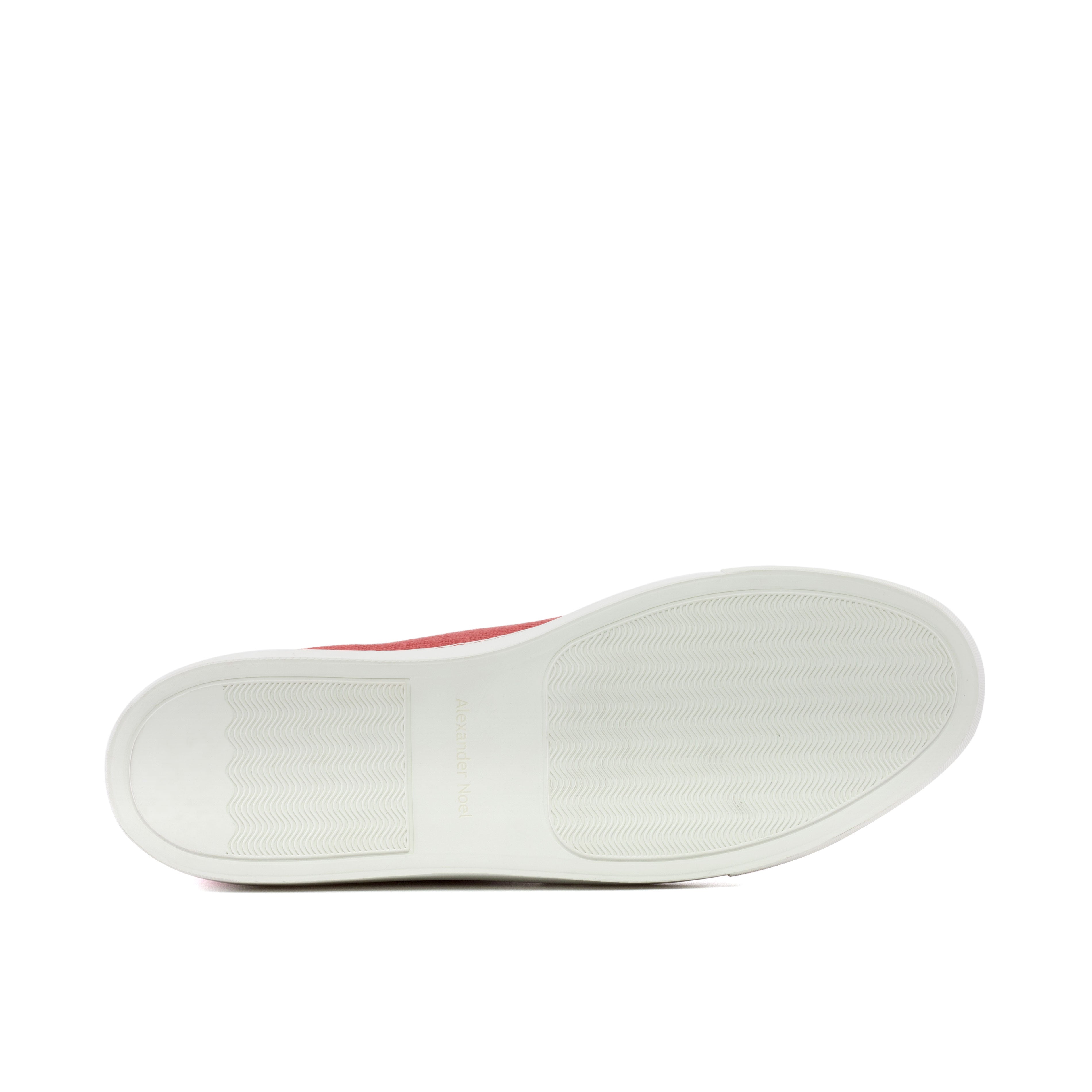 The Stark (Red Canvas/Calf) Sample Shoes