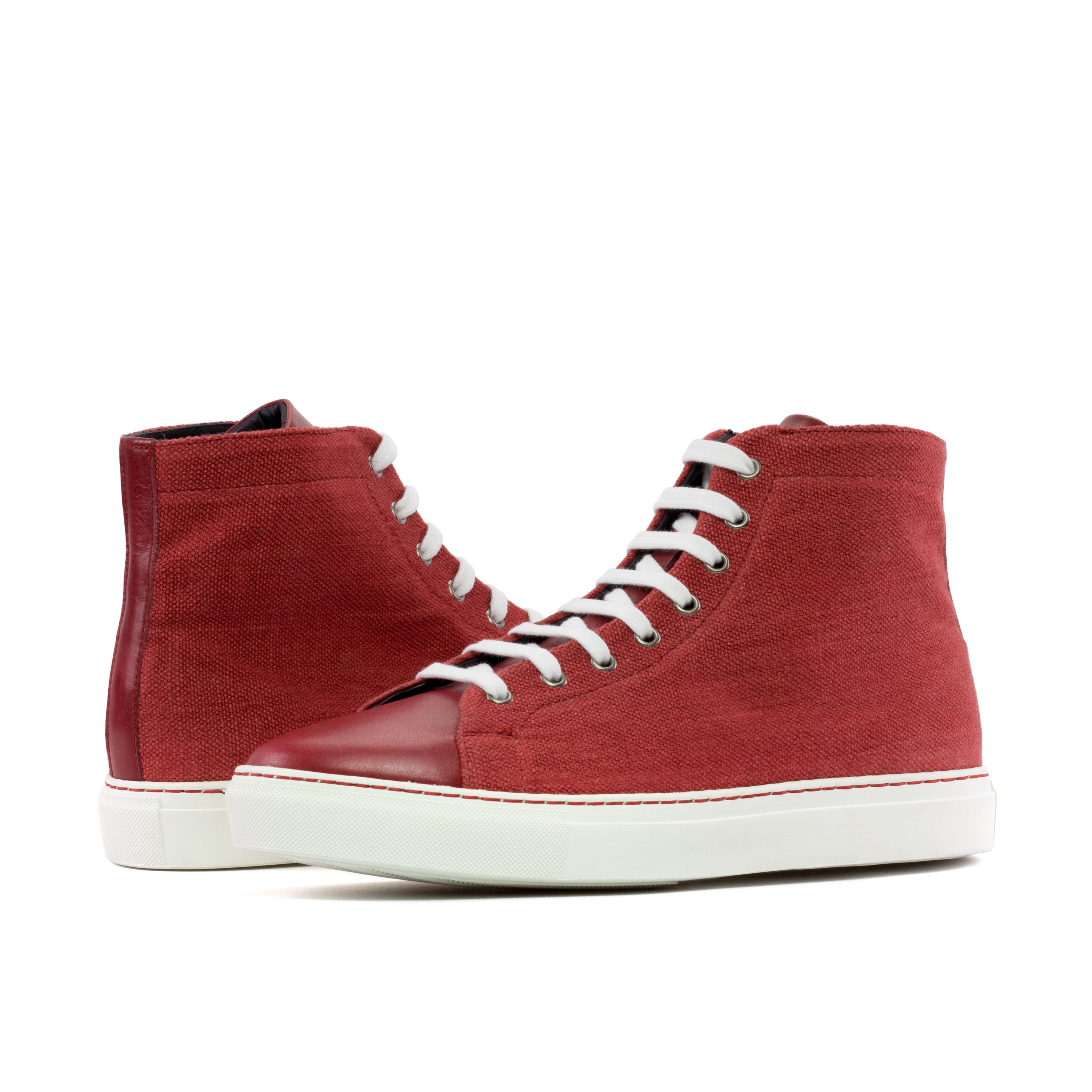 The Stark (Red Linen/Calf)