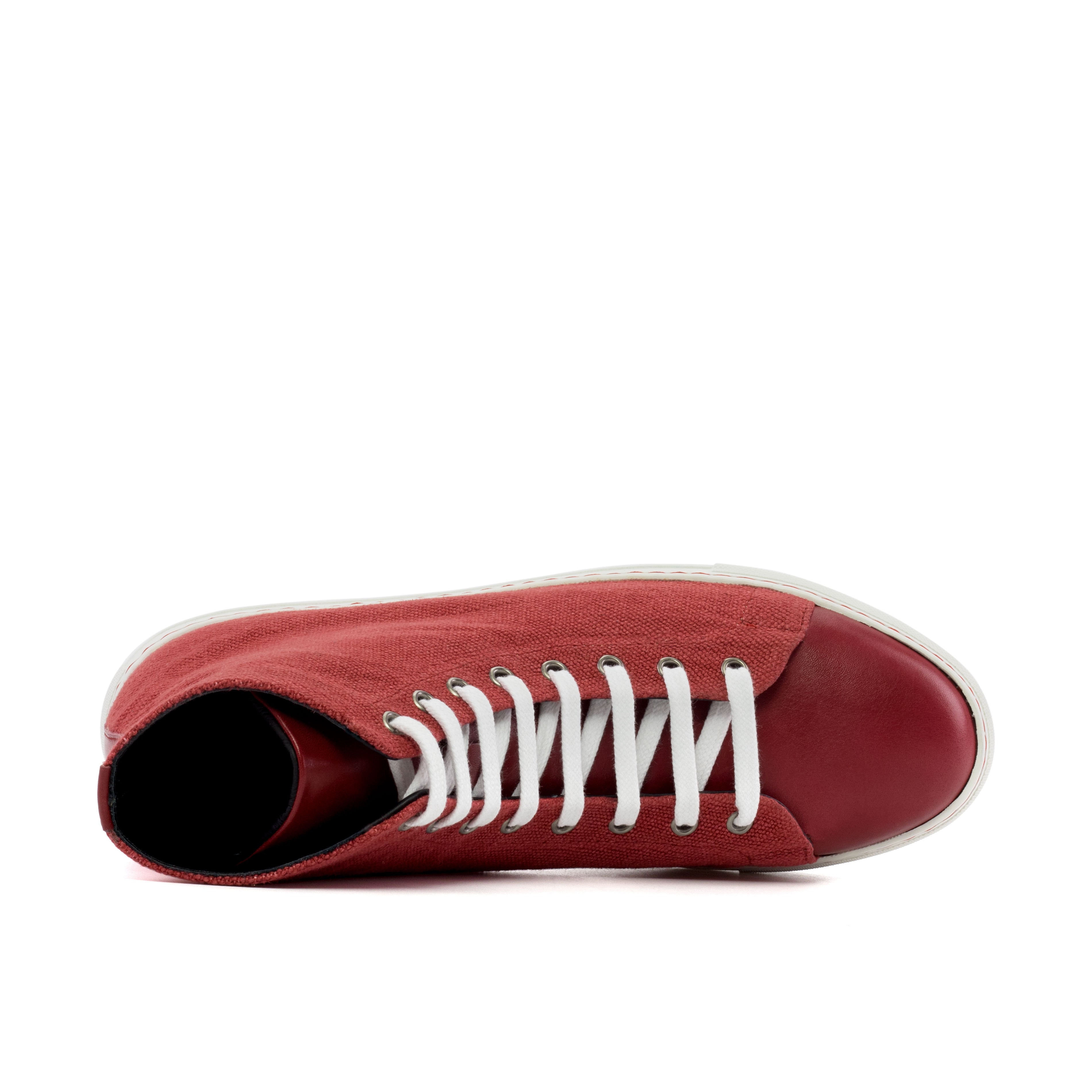 The Stark (Red Linen/Calf)