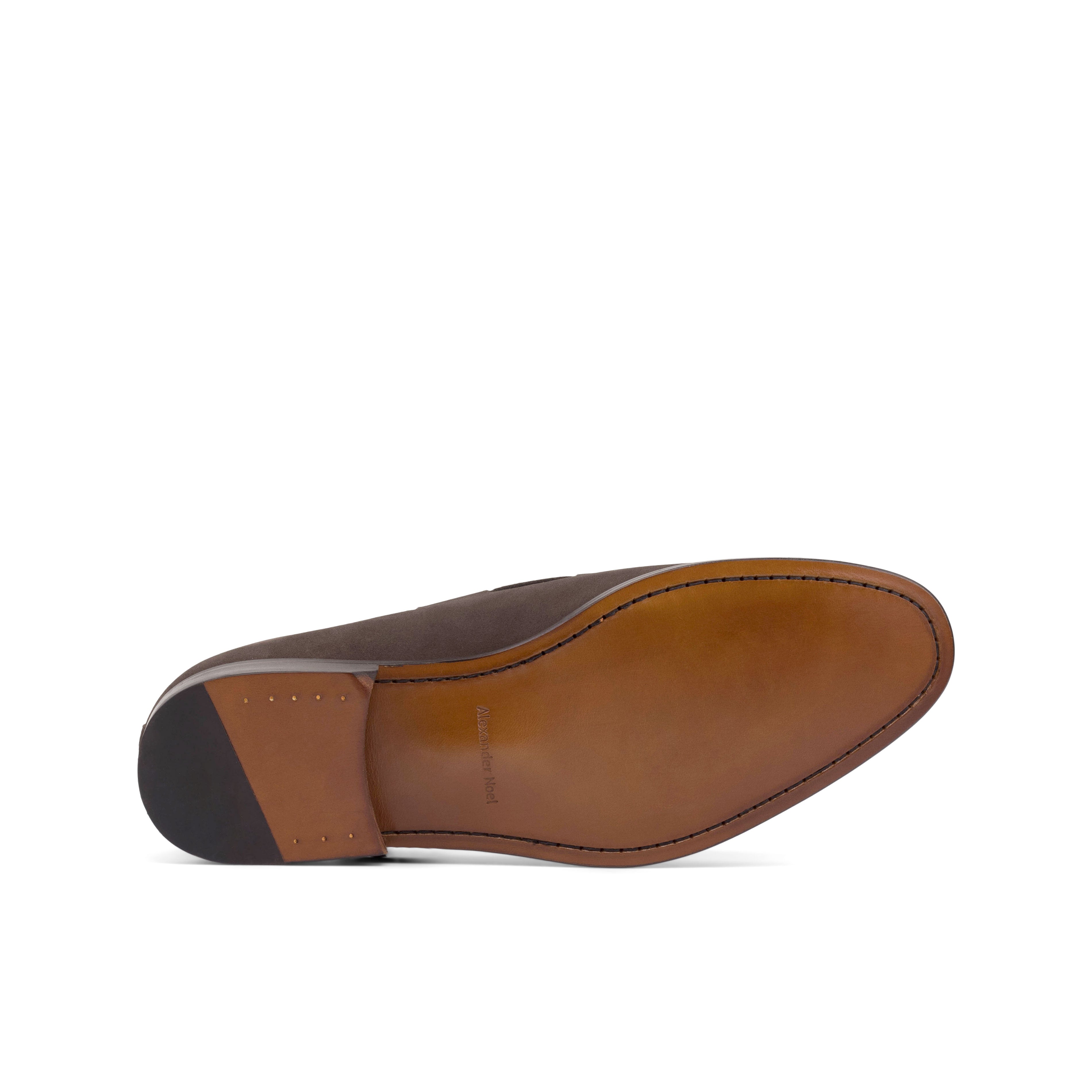 The Collegiate Loafer (Brown Lux Suede)