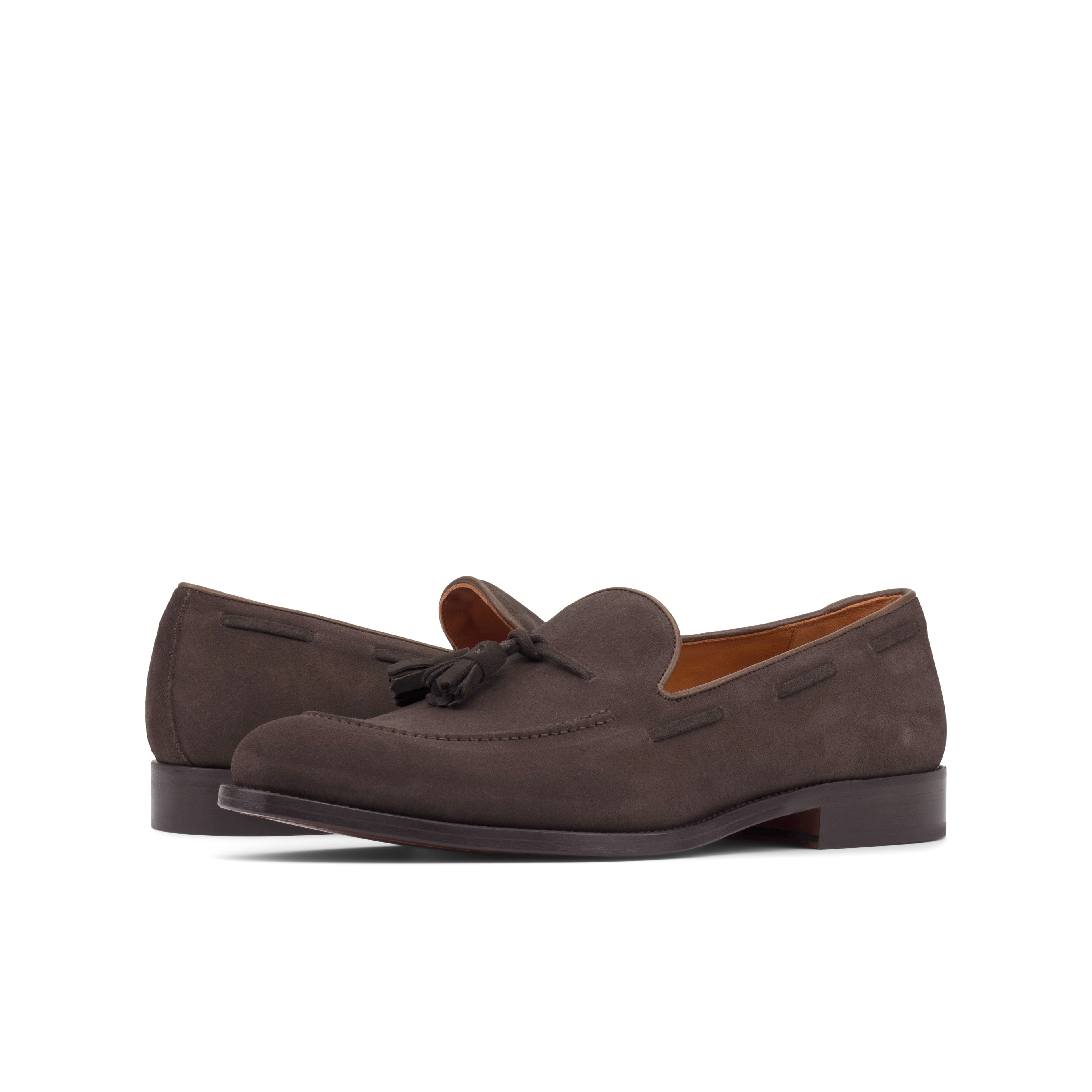 The Collegiate Loafer (Brown Lux Suede)