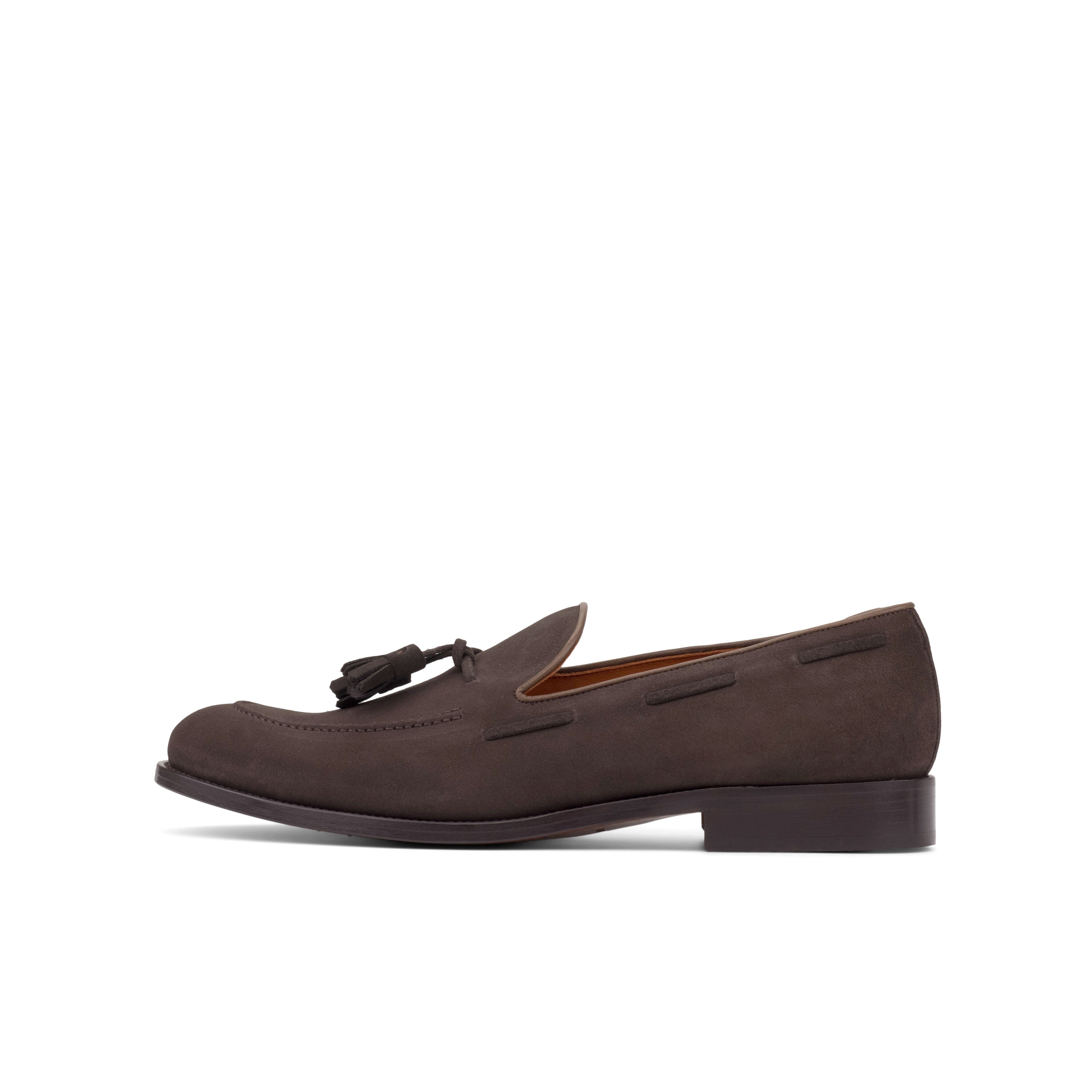 The Collegiate Loafer (Brown Lux Suede)