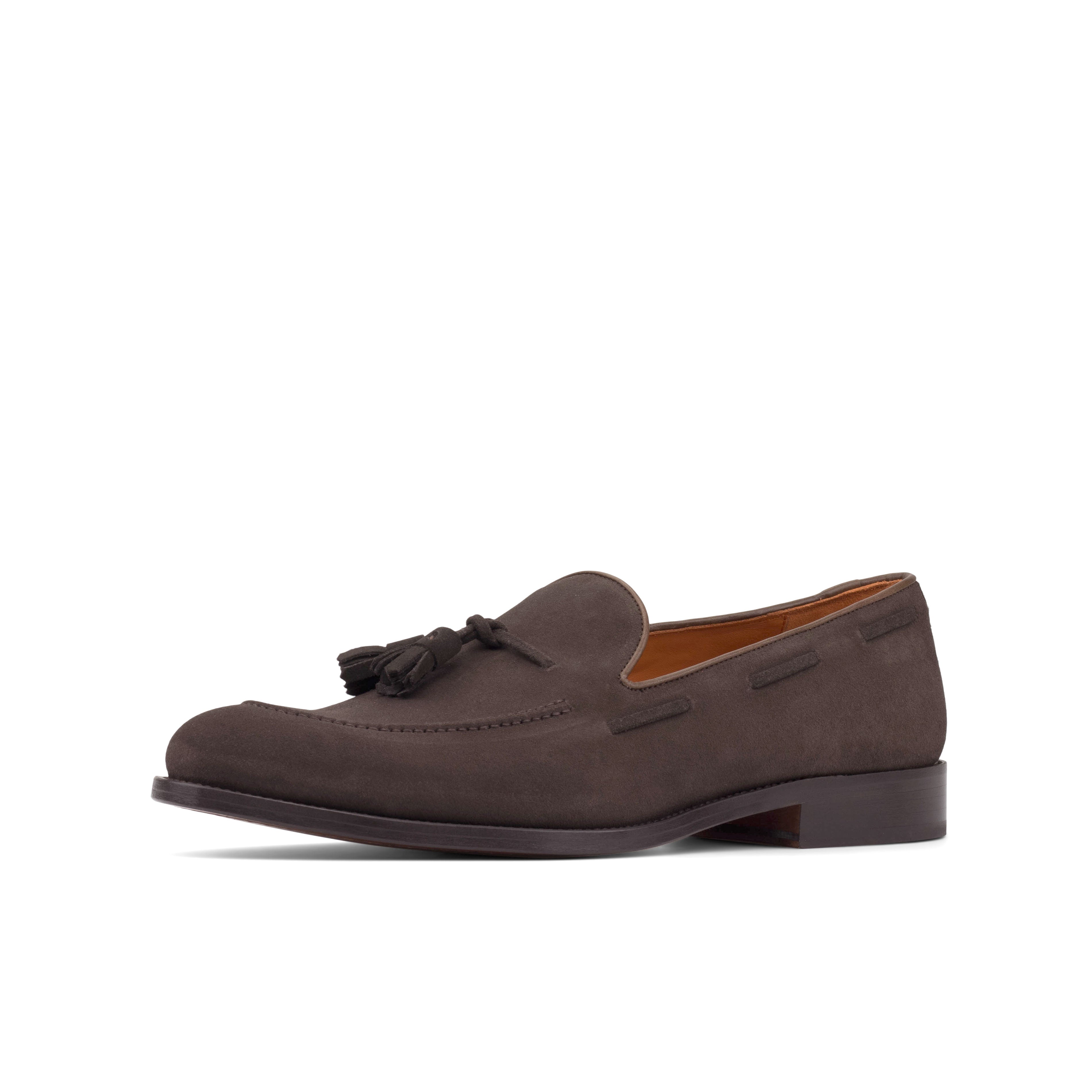 The Collegiate Loafer (Brown Lux Suede)