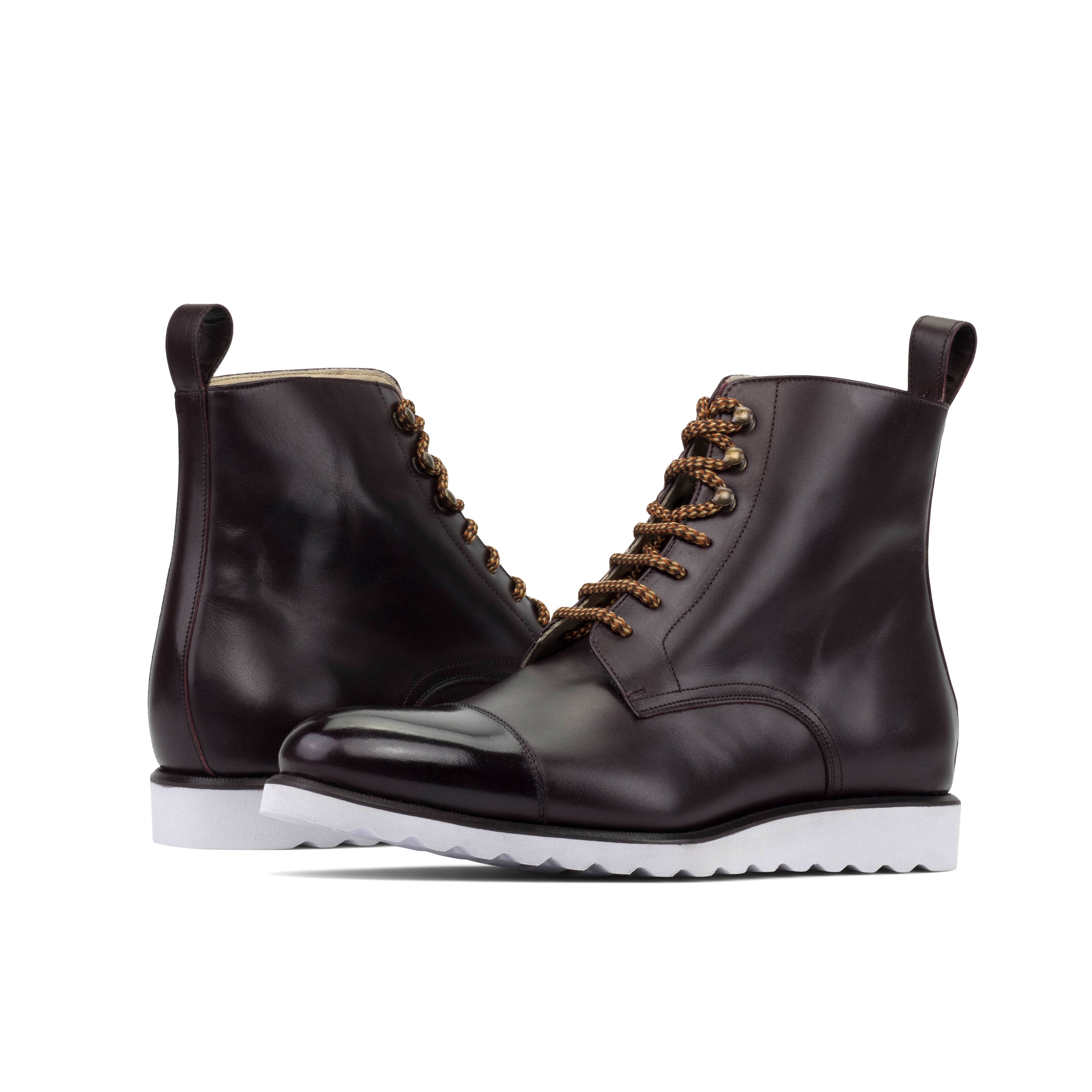 AN Captoe Boot (Oxblood Calf Wedge)