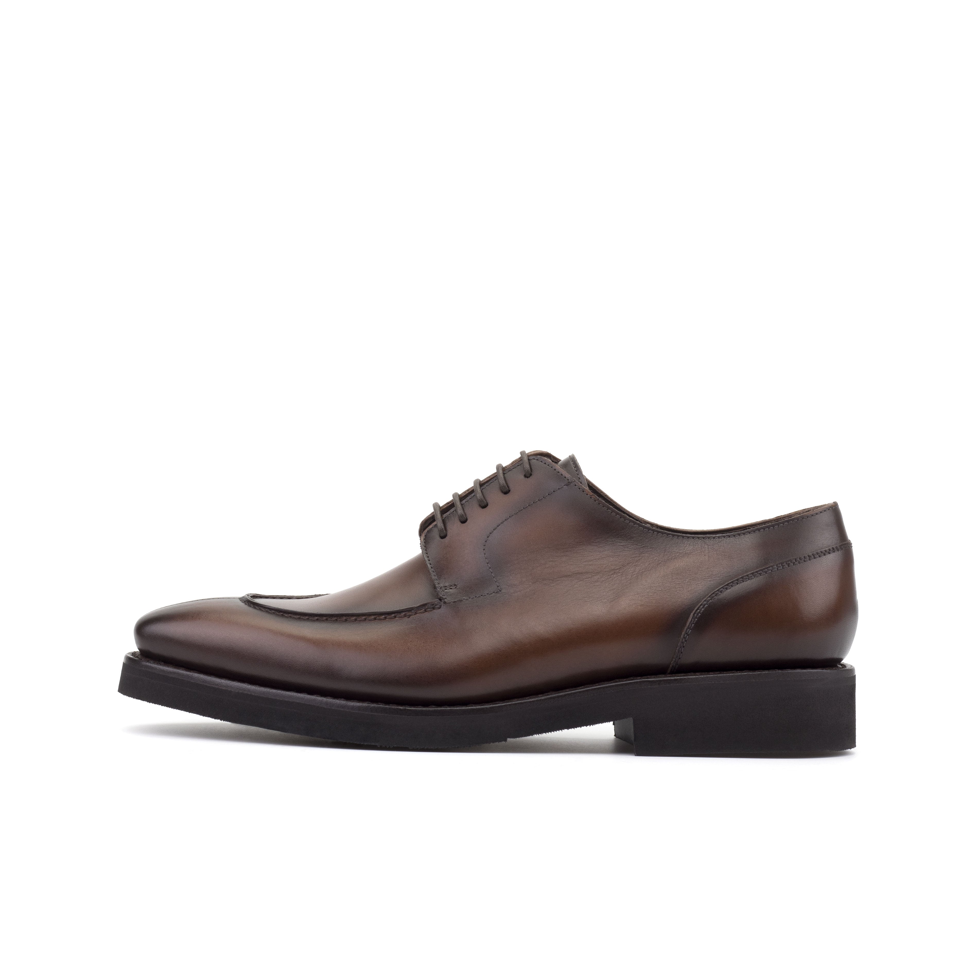 Split Toe Joe Derby (Brown Burnished)