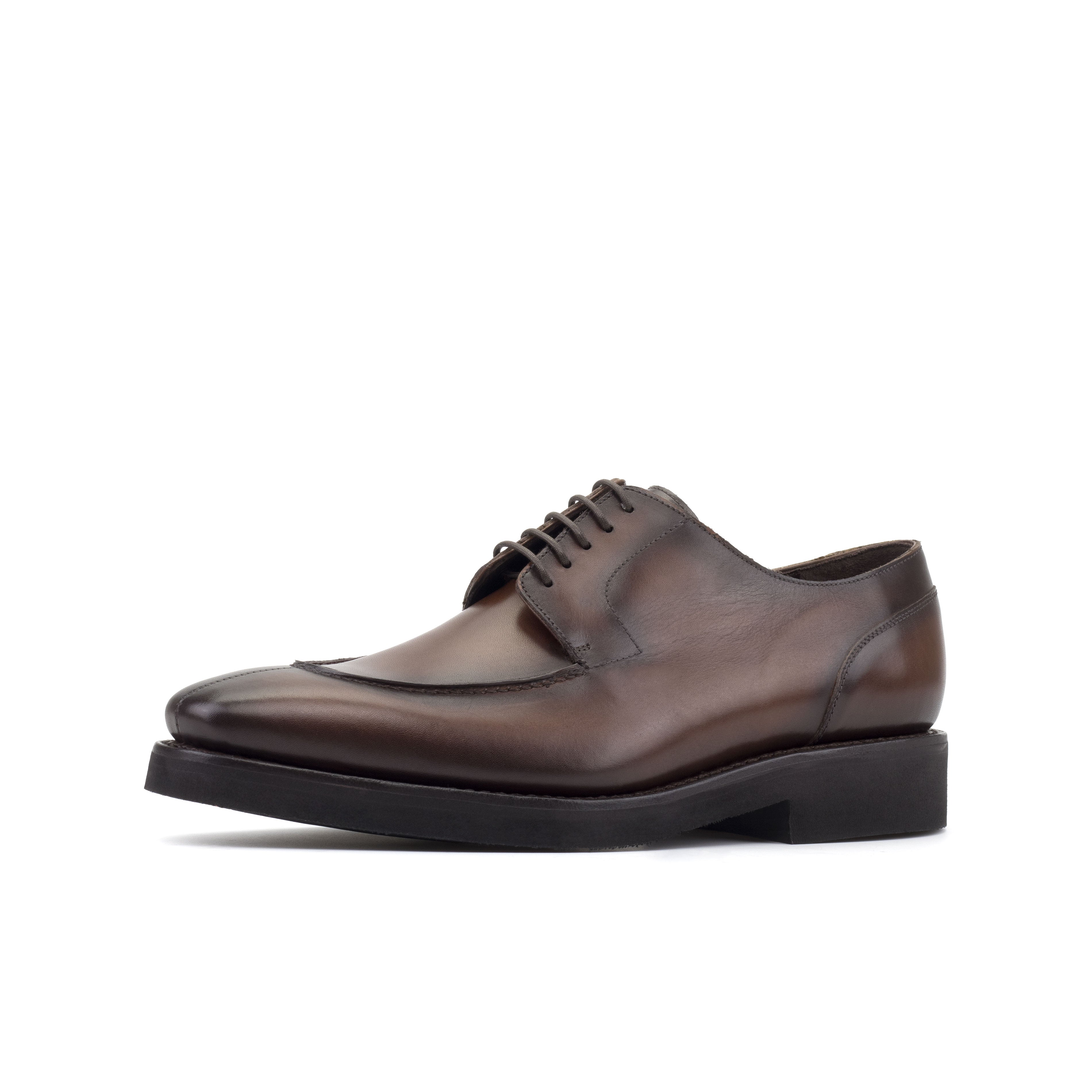 Split Toe Joe Derby (Brown Burnished)