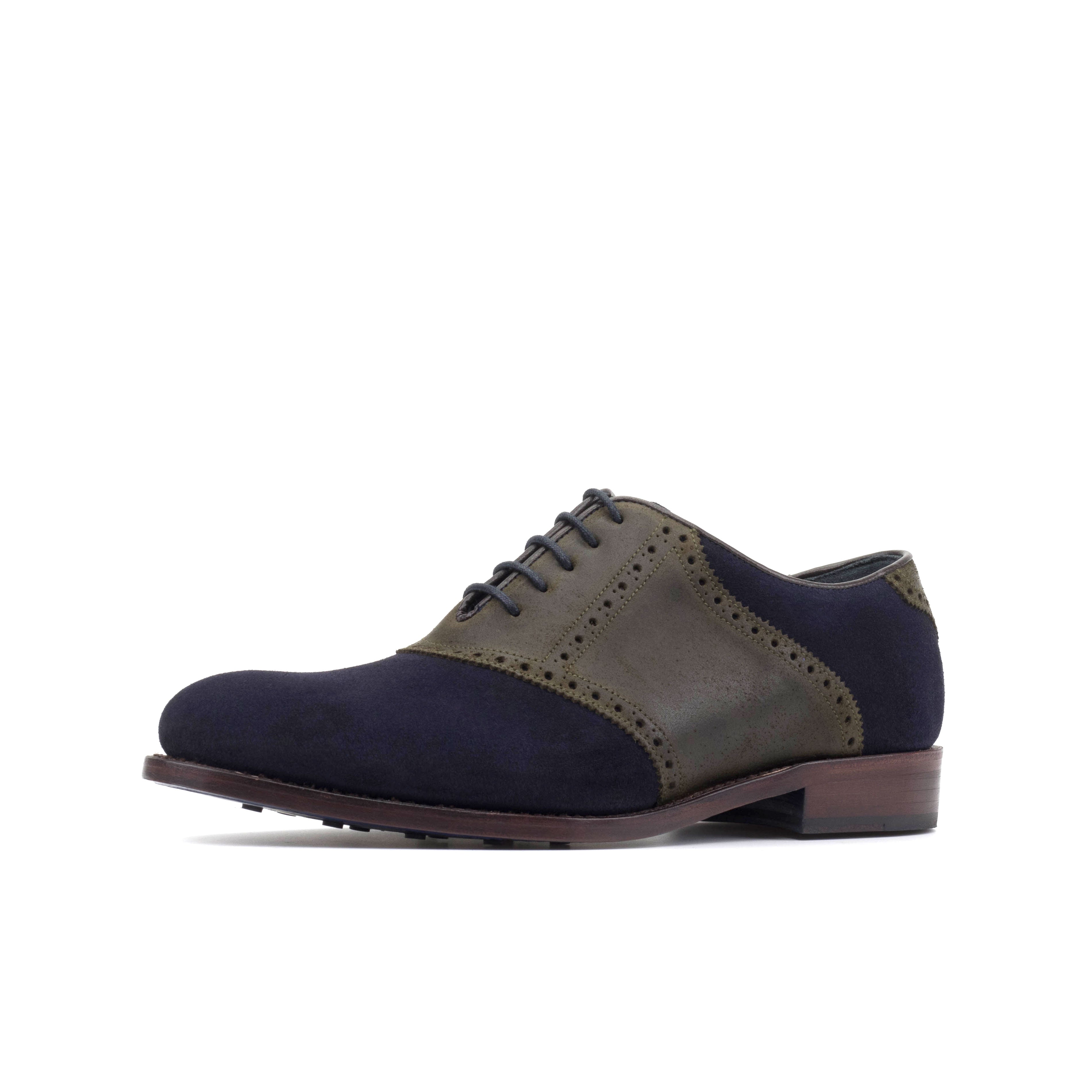 AN Saddle Shoe Blue/Green