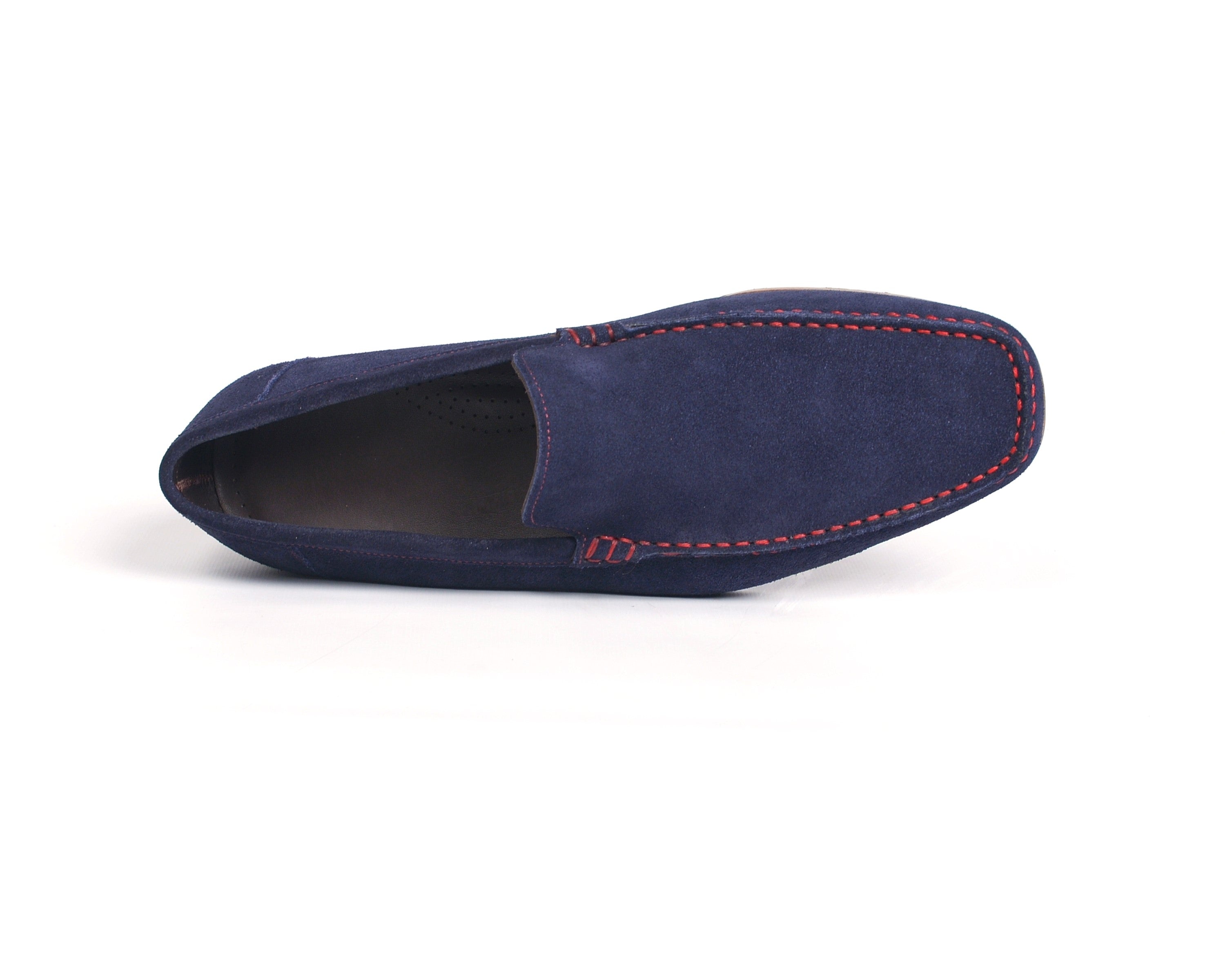 AN Moccasin Loafer (Blue Suede)