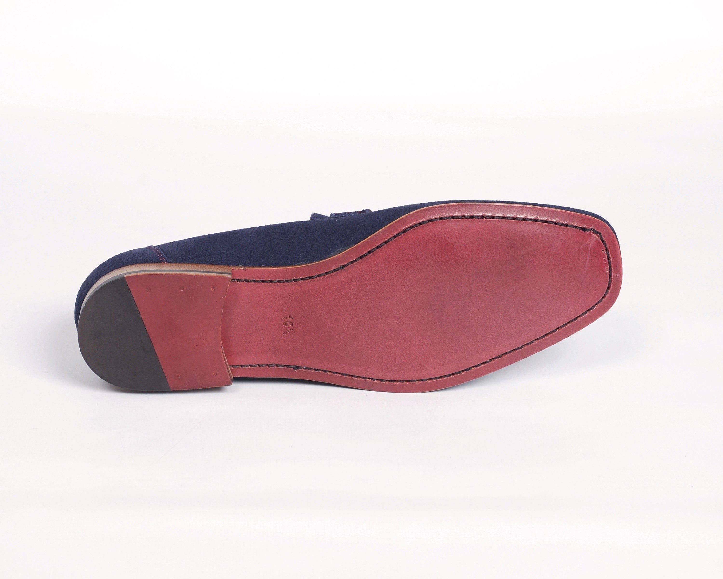 AN Moccasin Loafer (Blue Suede)