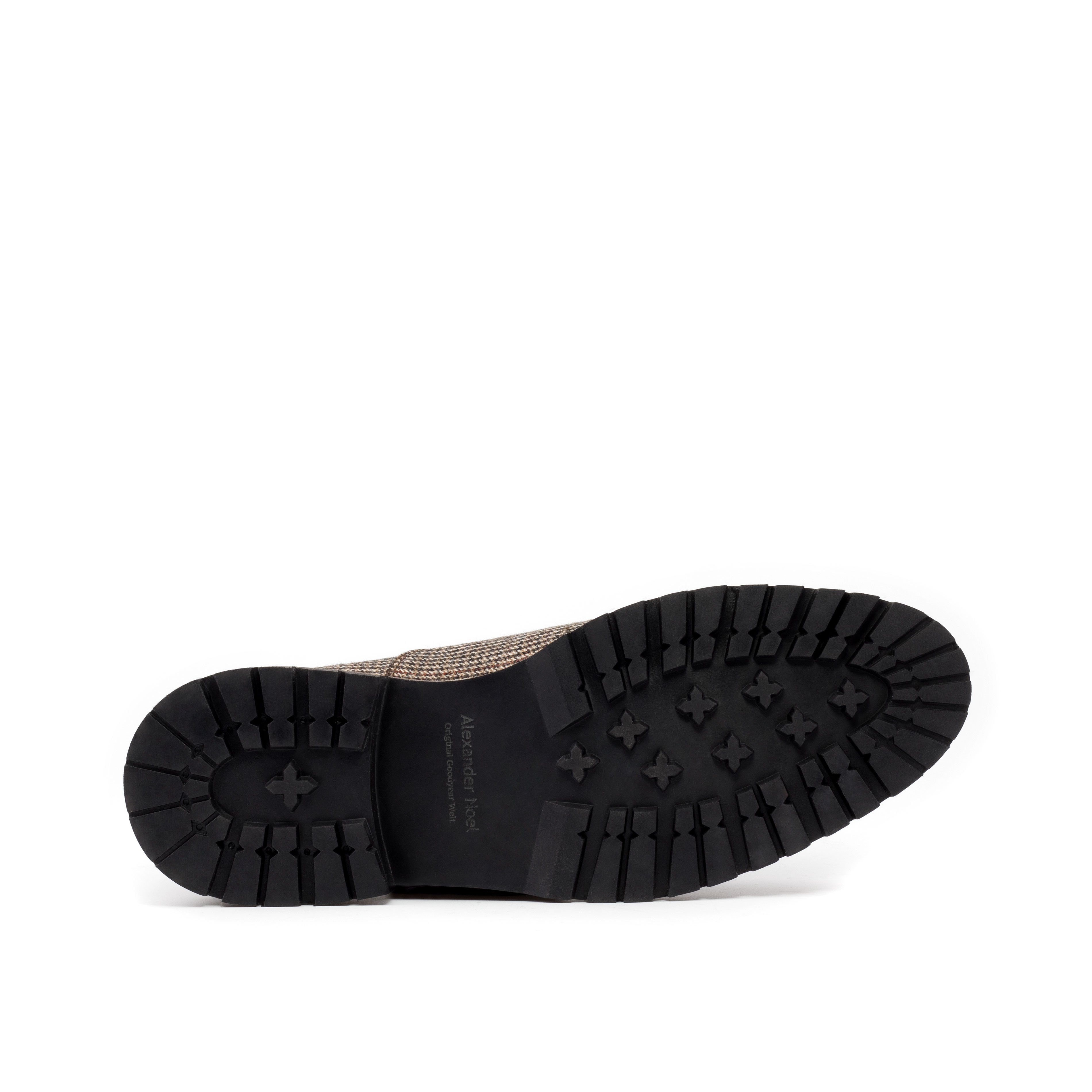 The Langston (Waxed Brown Tweed) Sample Studio Shoes