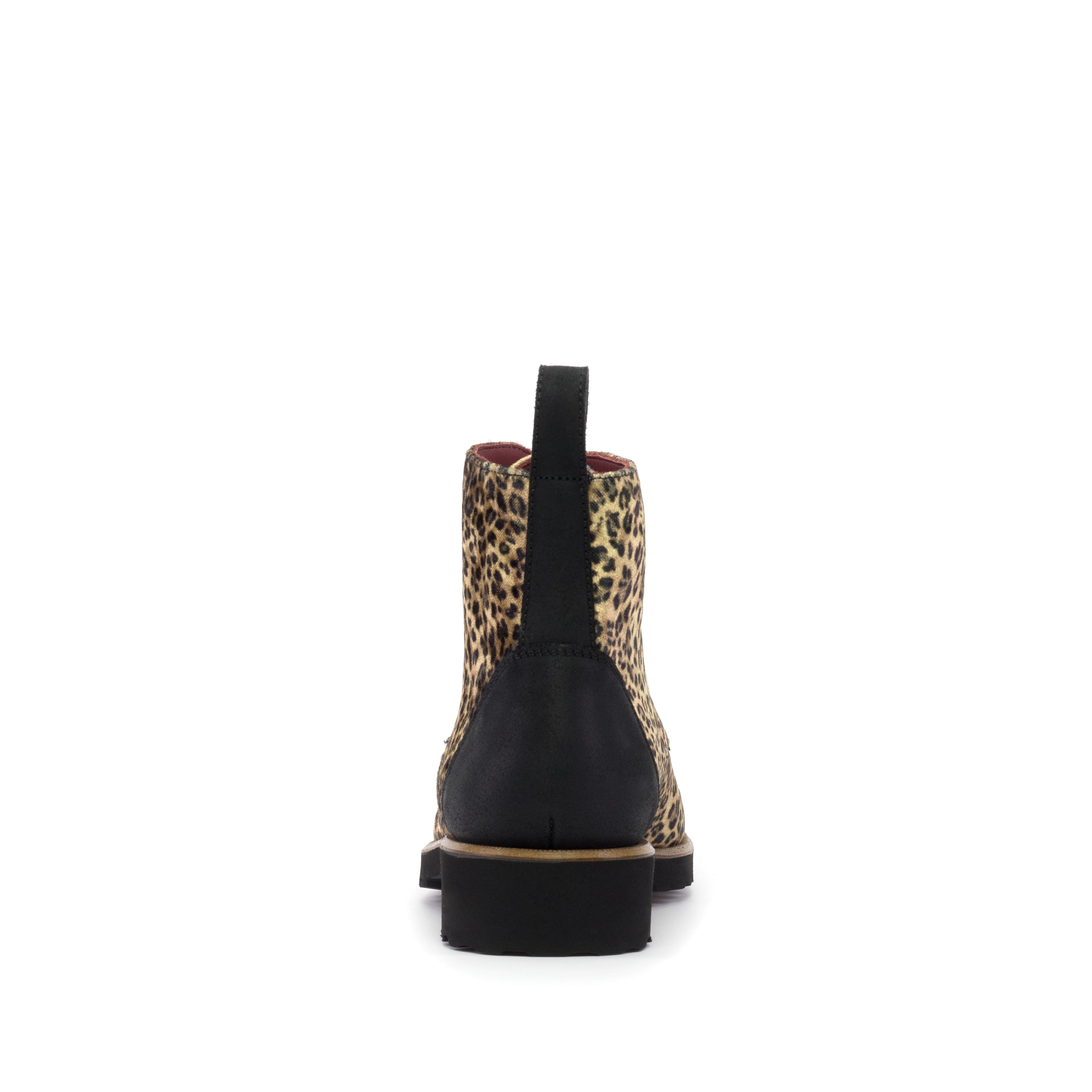 AN Cap-Toe Boots (Her) (Leopard)