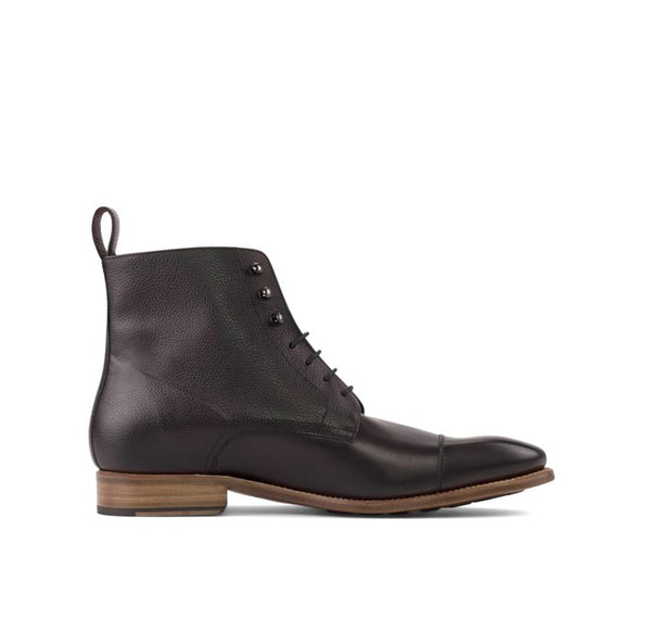 AN Cap-toe Boot (Full Grain Burgundy Burnishing)