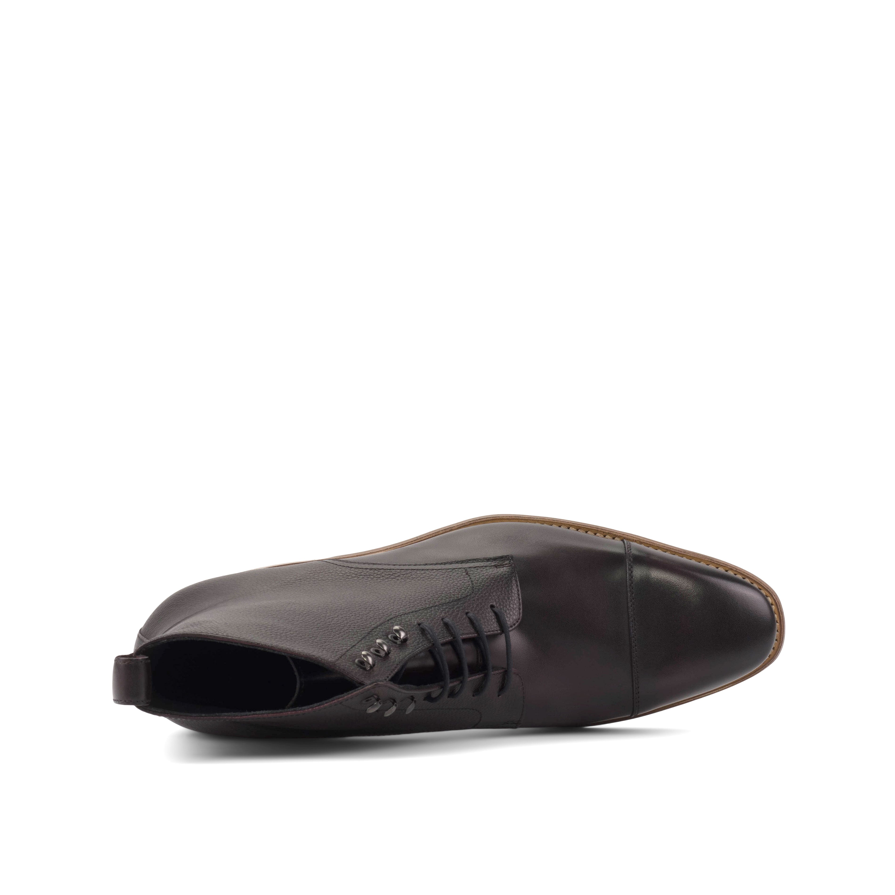 AN Cap-toe Boot (Full Grain Burgundy Burnishing)