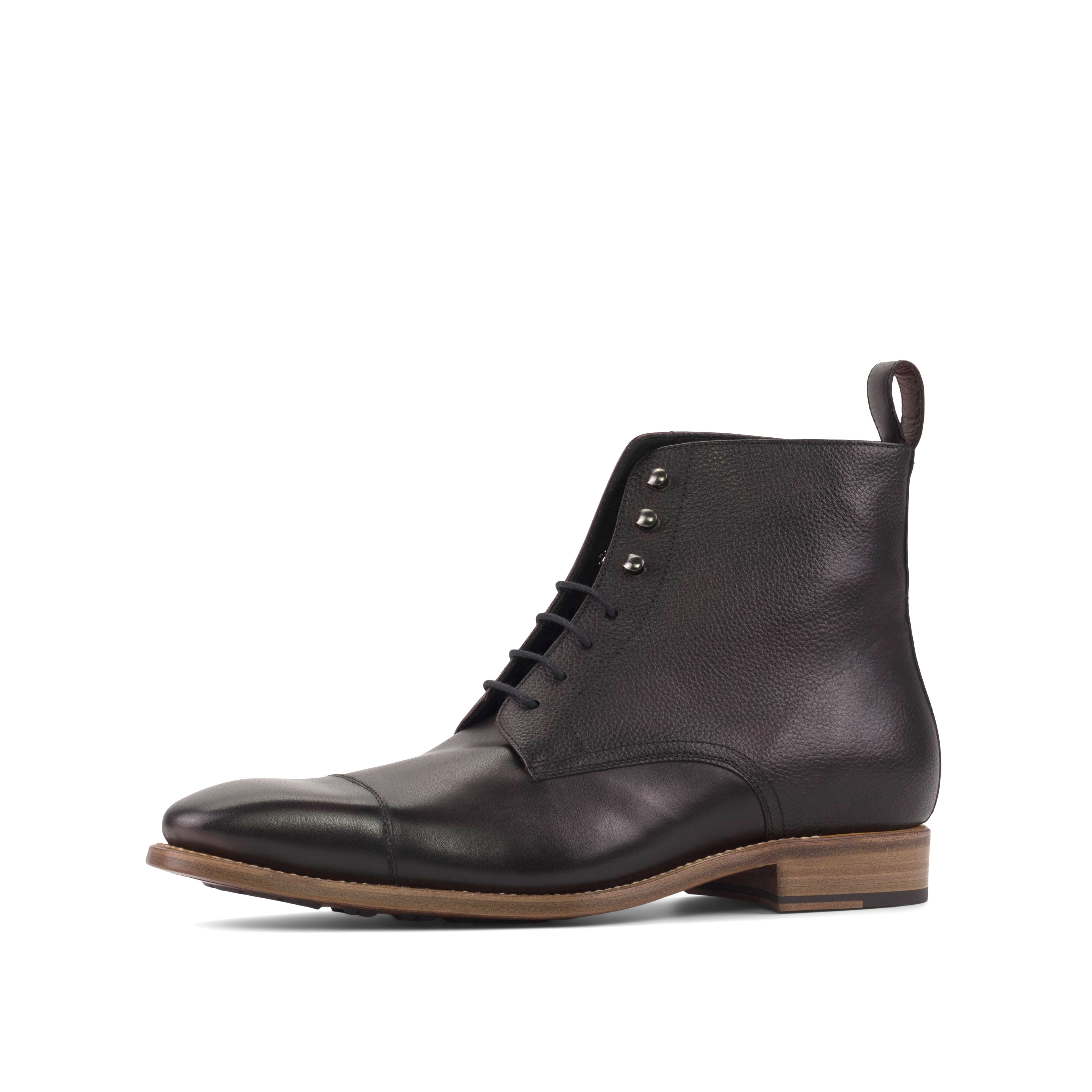 AN Cap-toe Boot (Full Grain Burgundy Burnishing)