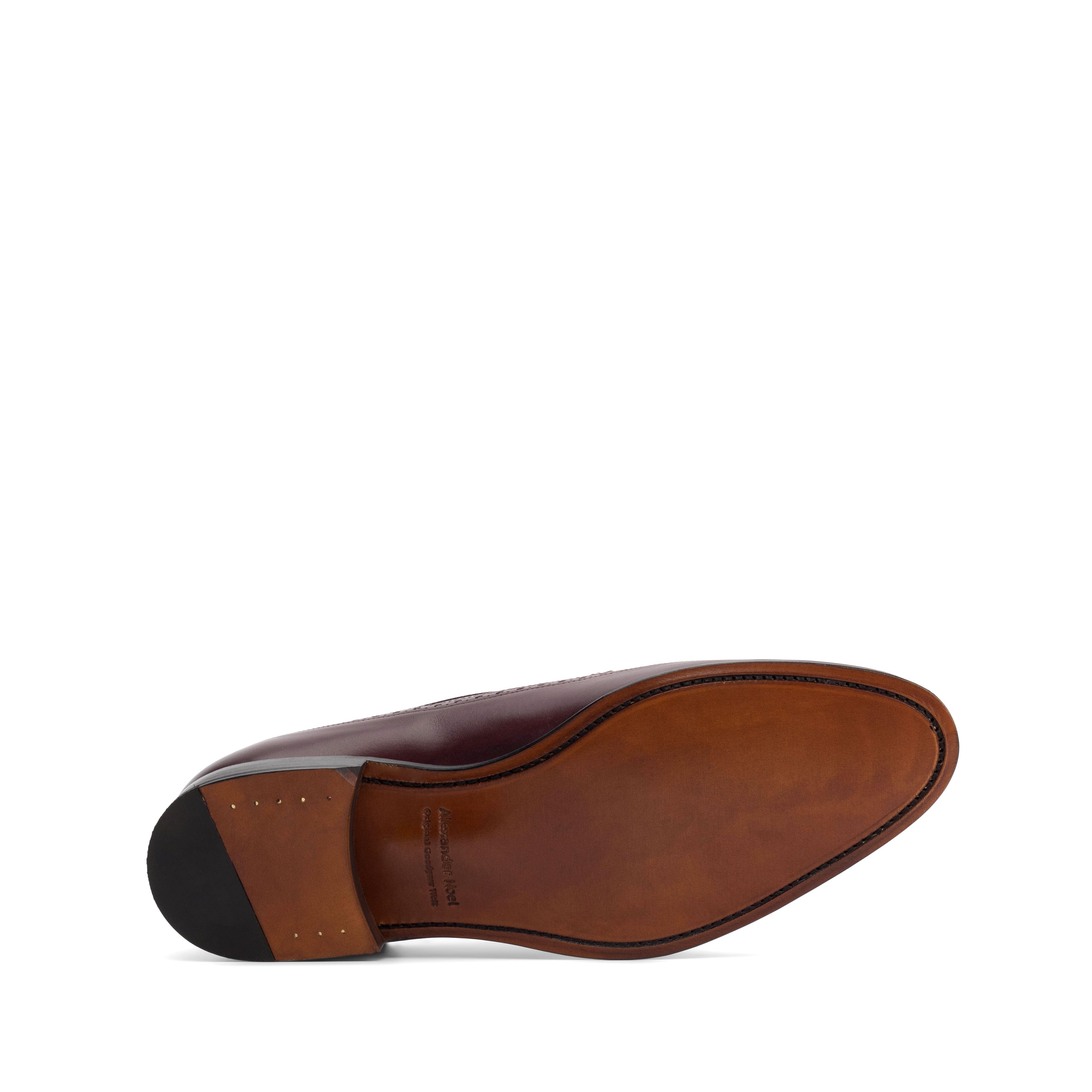 The New Yorker (Burgundy/White) Two Tone