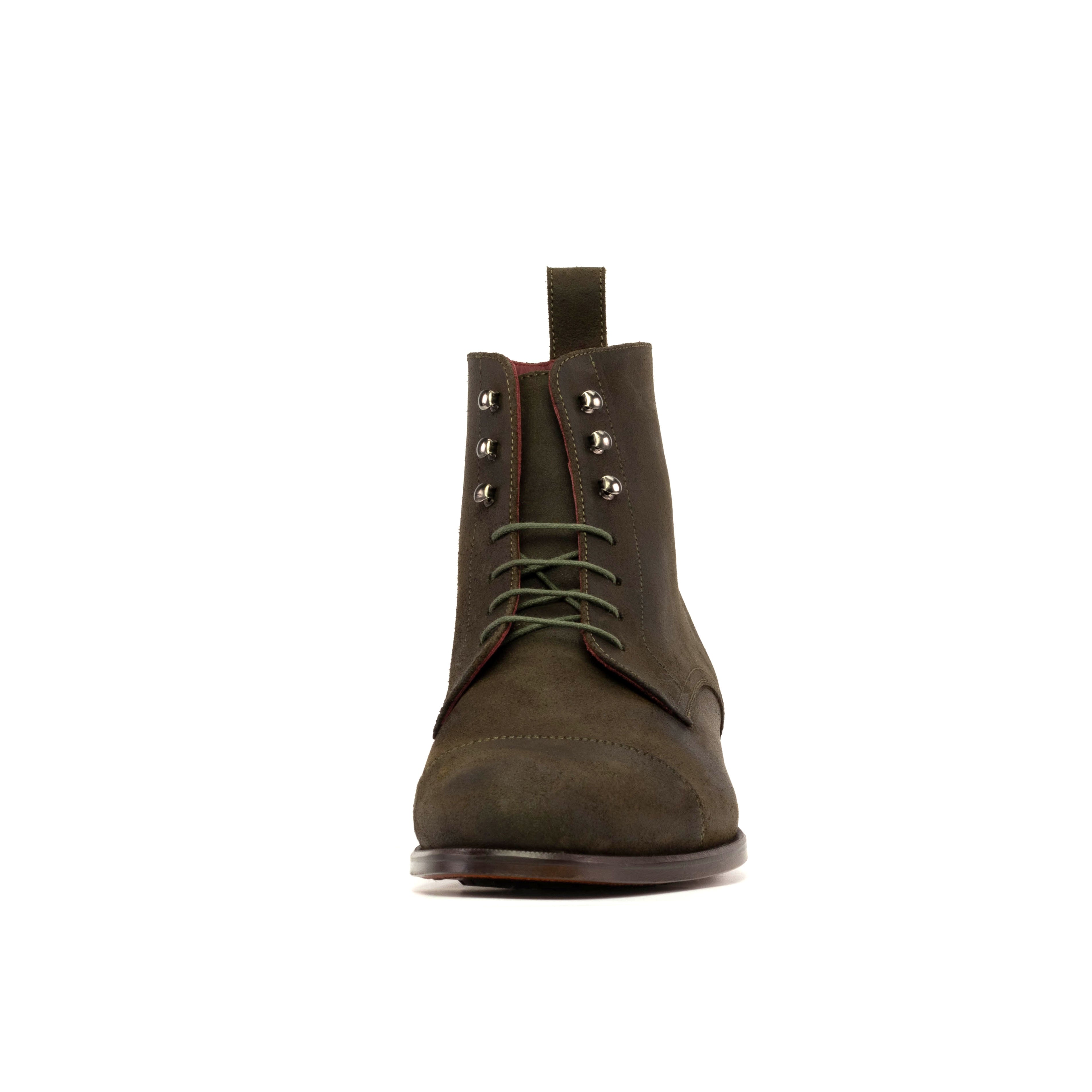 AN Captoe Boot (Waxed/Olive)