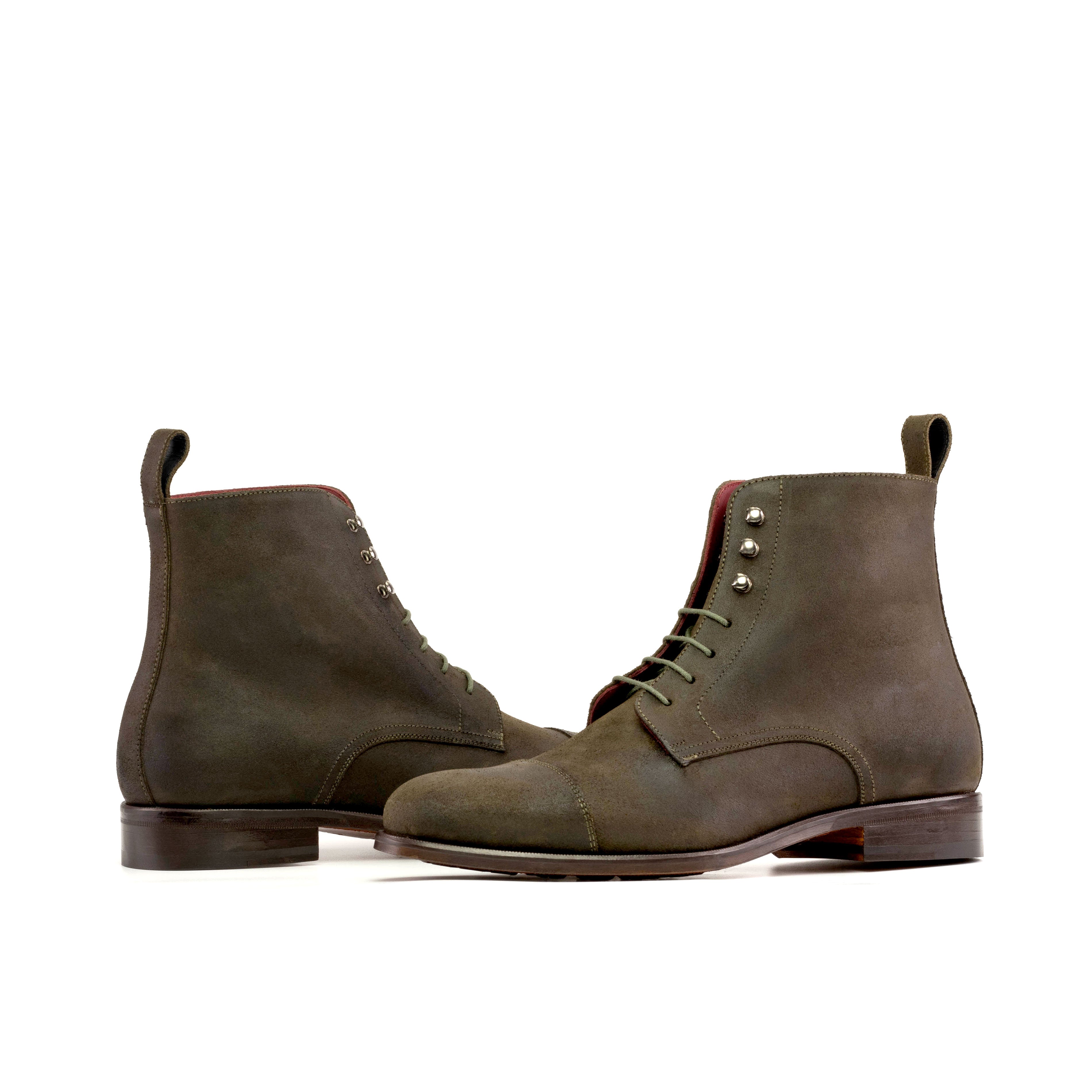 AN Captoe Boot (Waxed/Olive)