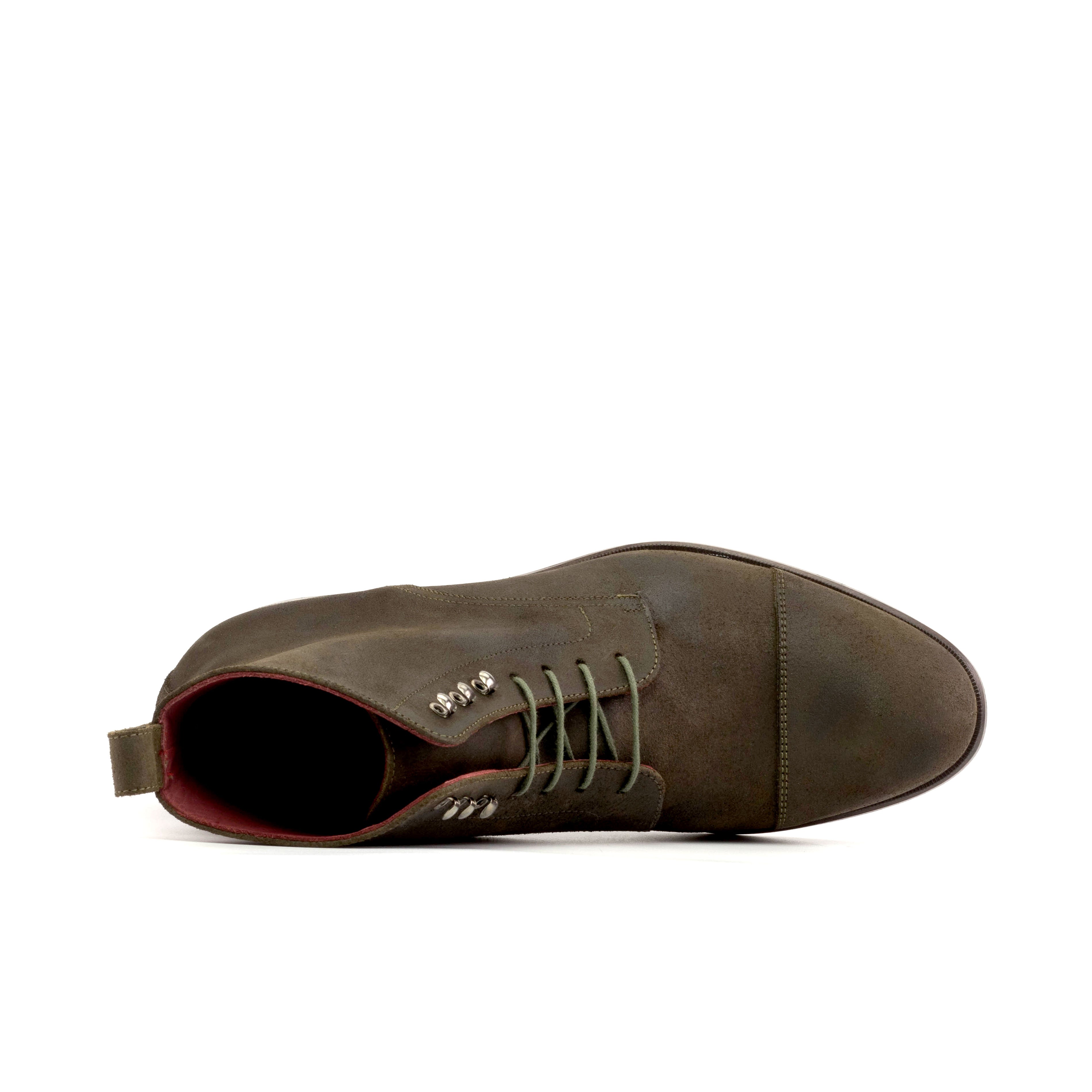 AN Captoe Boot (Waxed/Olive)