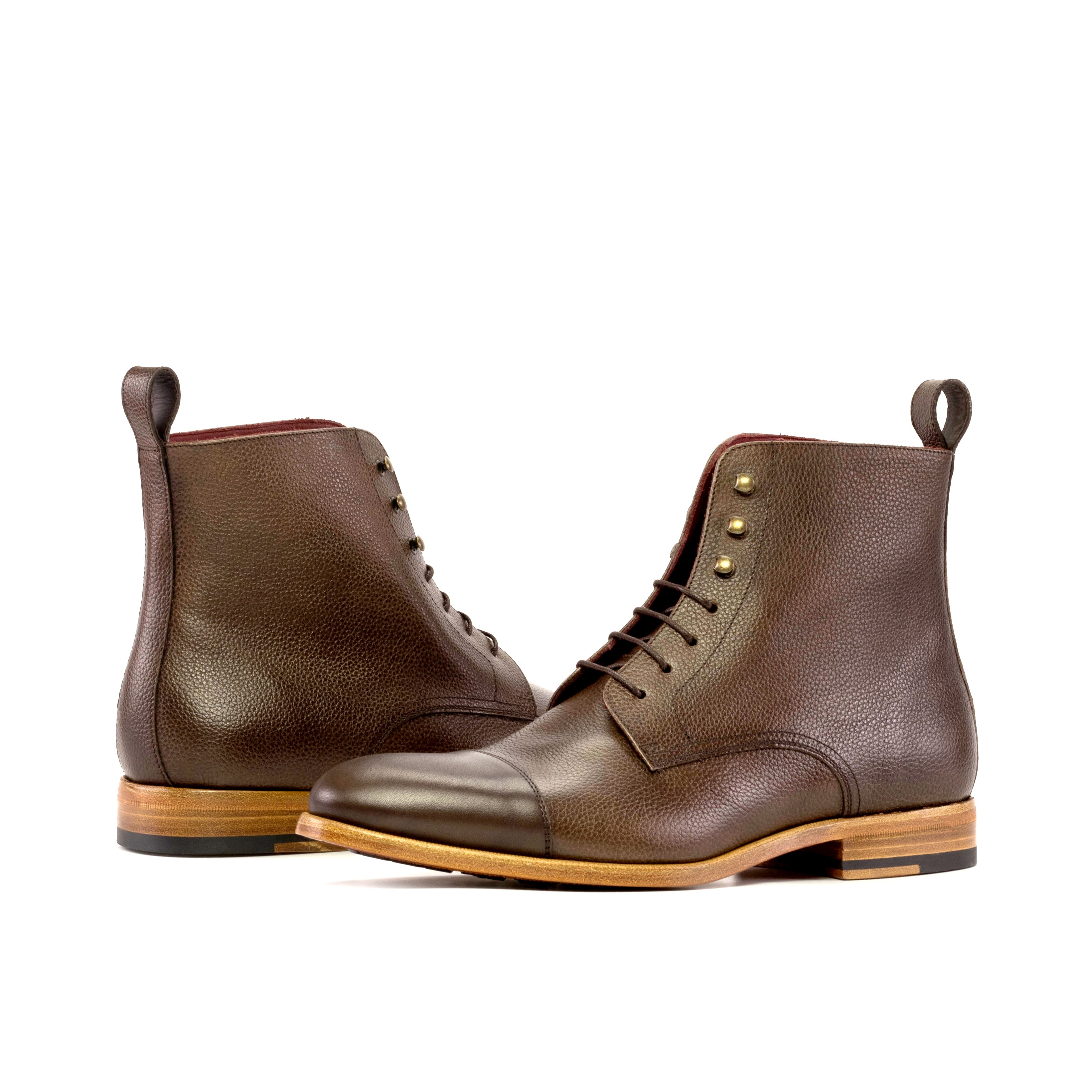 AN Captoe Boot (Brown)