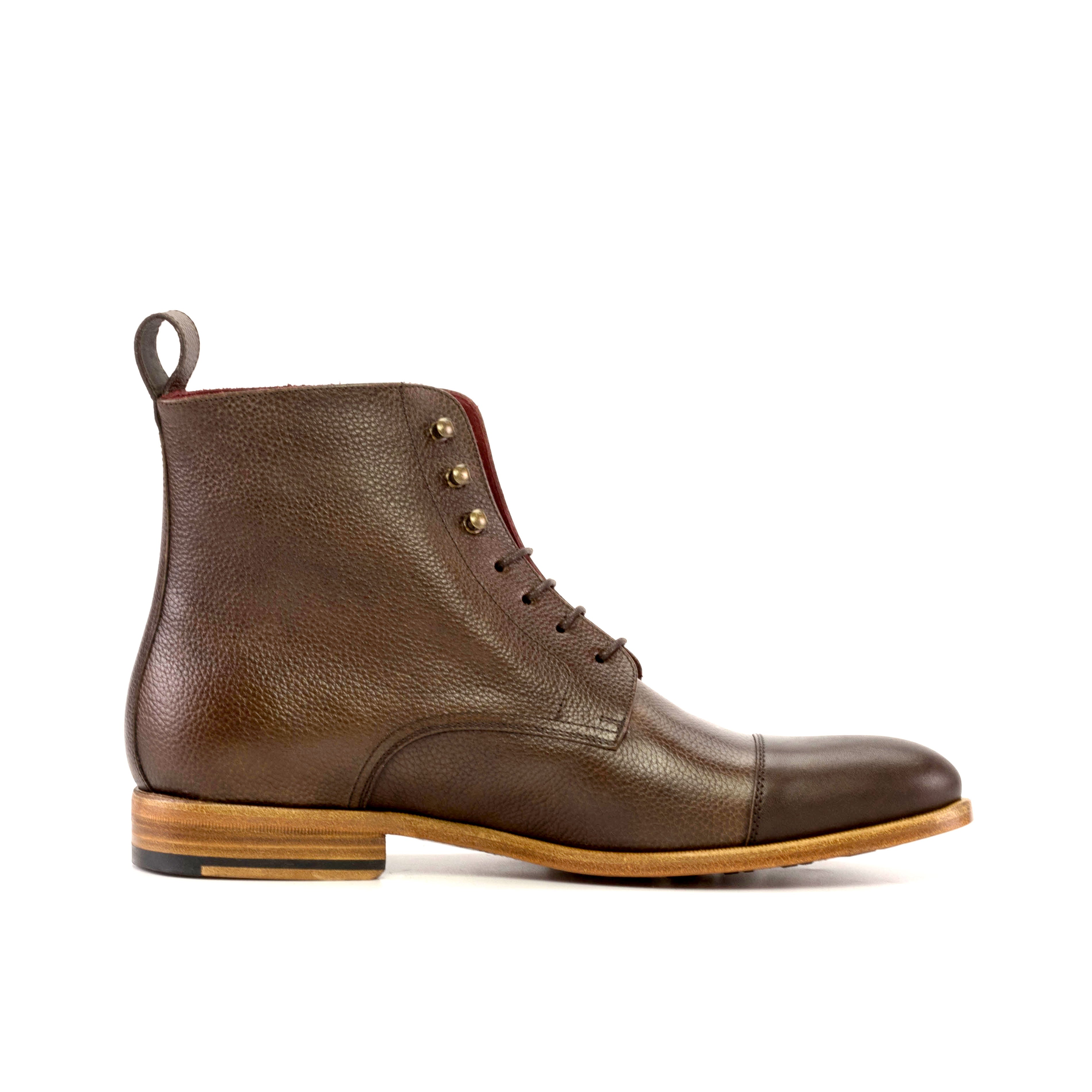 AN Captoe Boot (Brown)