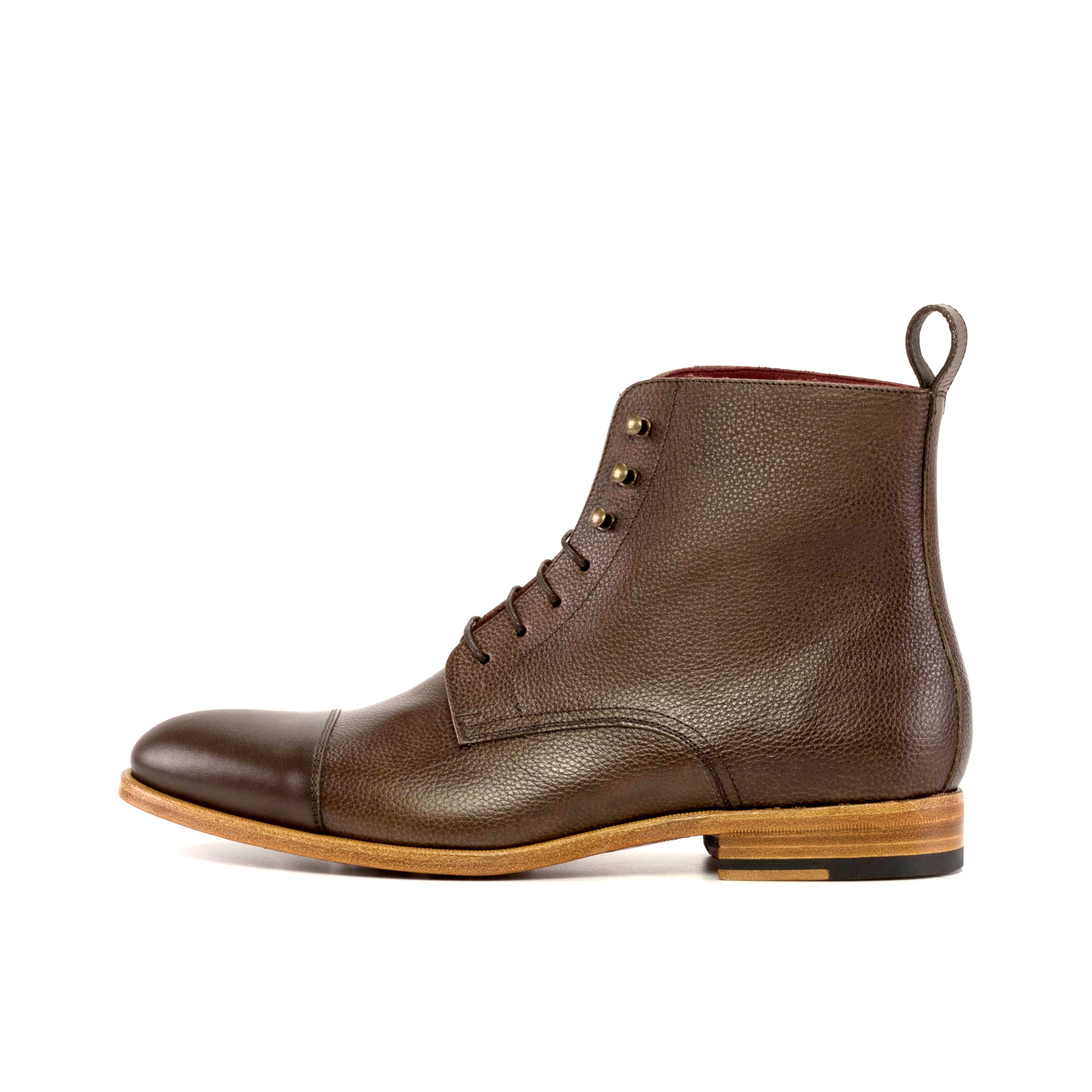 AN Captoe Boot (Brown)