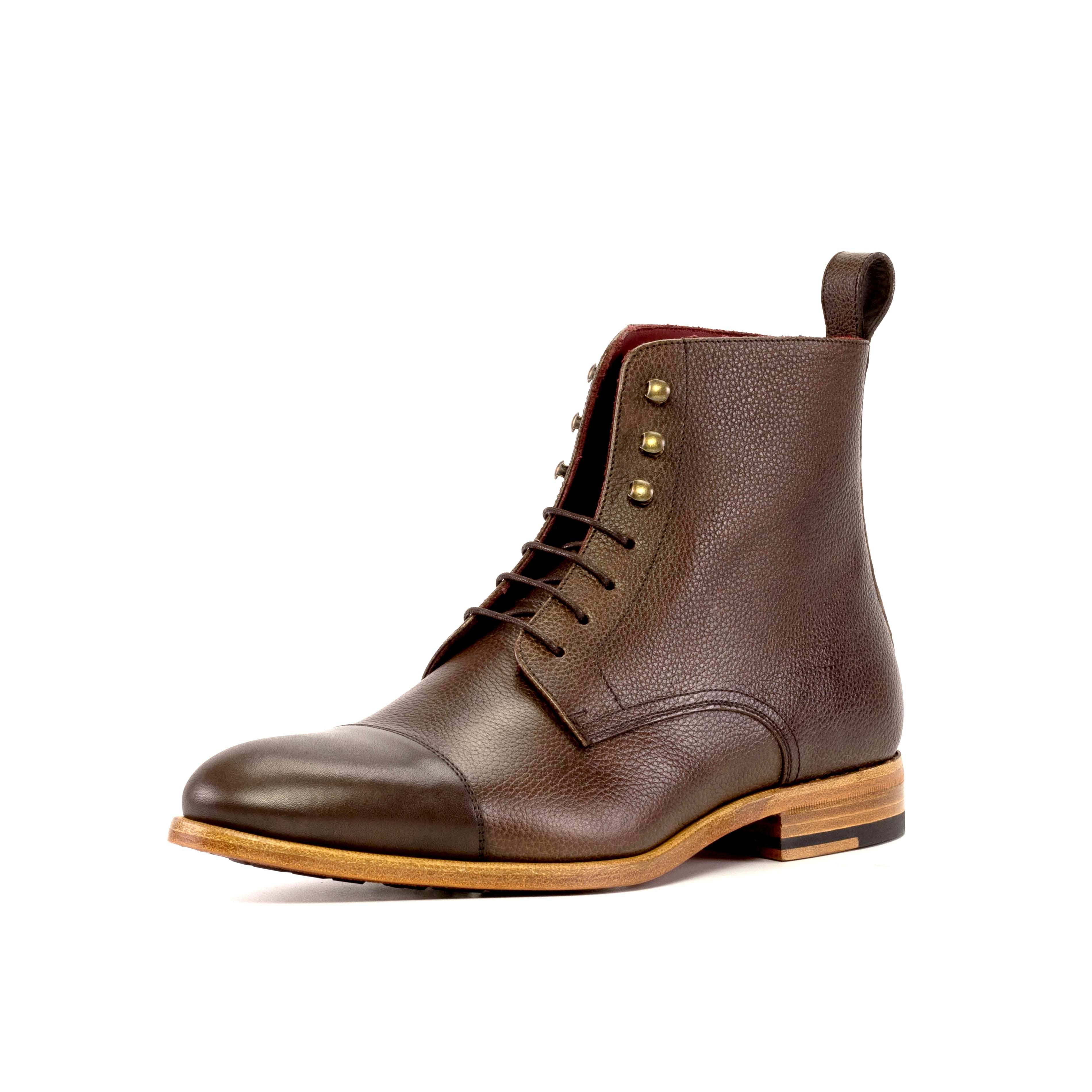 AN Captoe Boot (Brown)