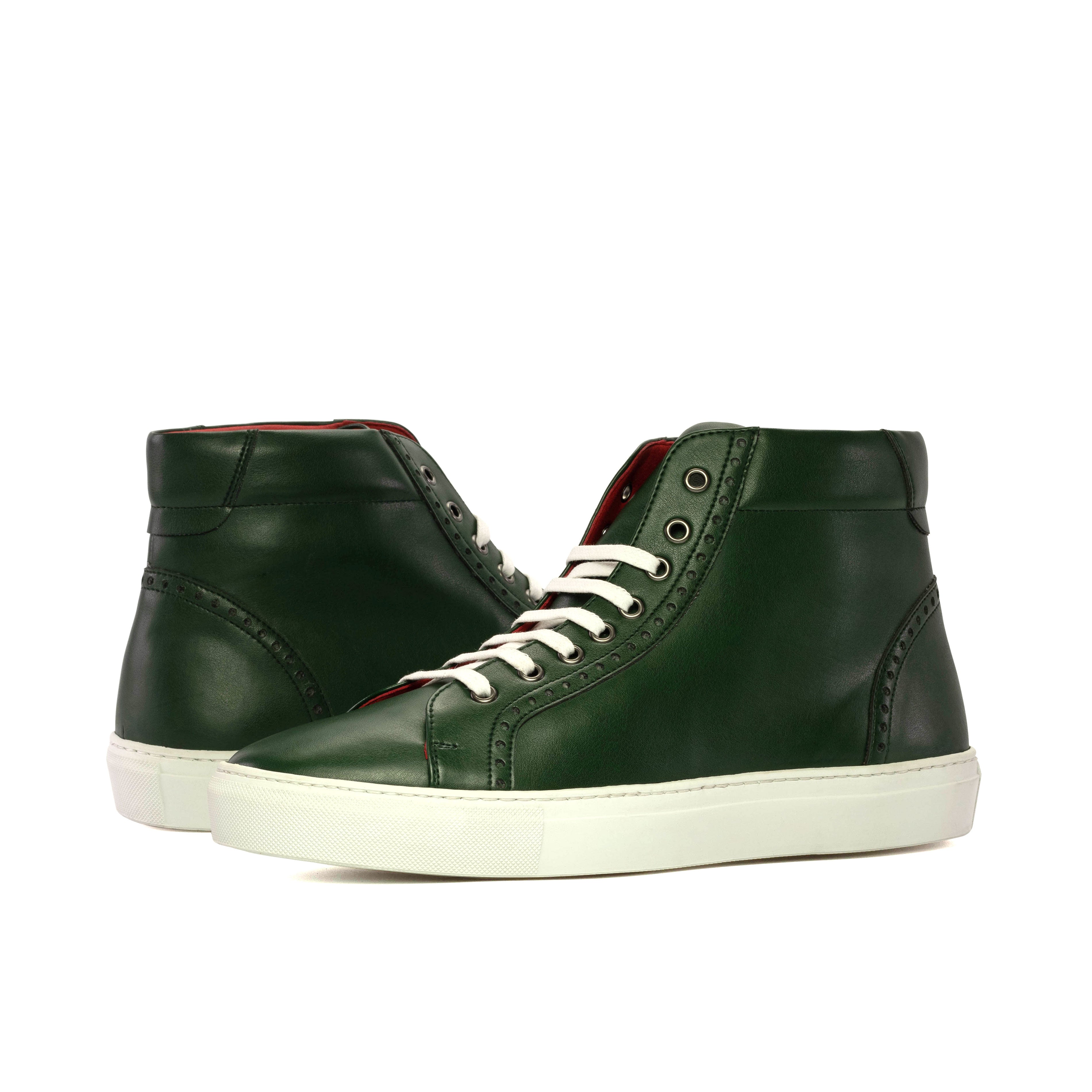 The Vegan Kickabout High Top (Green) Studio Sample Shoes
