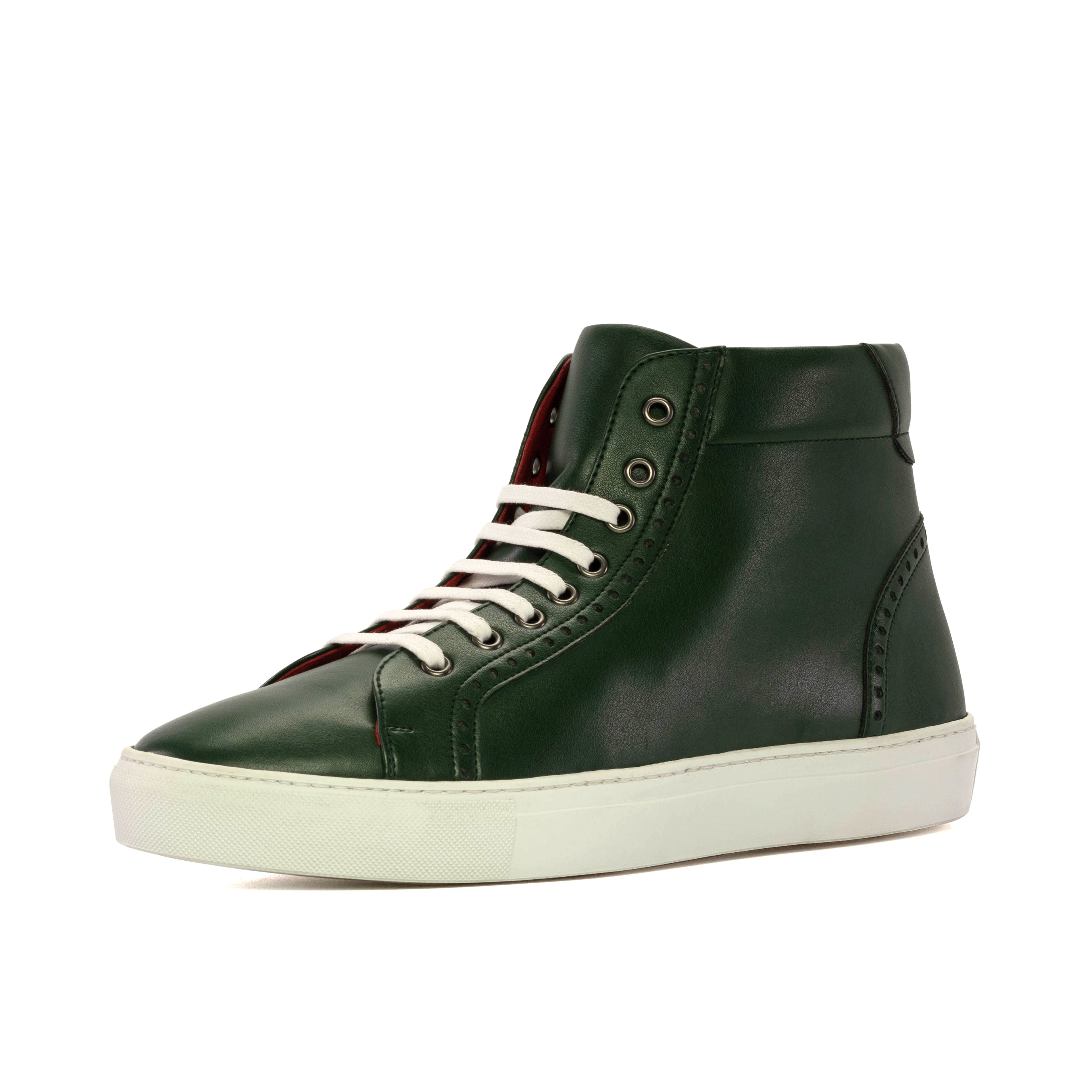 The Vegan Kickabout High Top (Green) Studio Sample Shoes