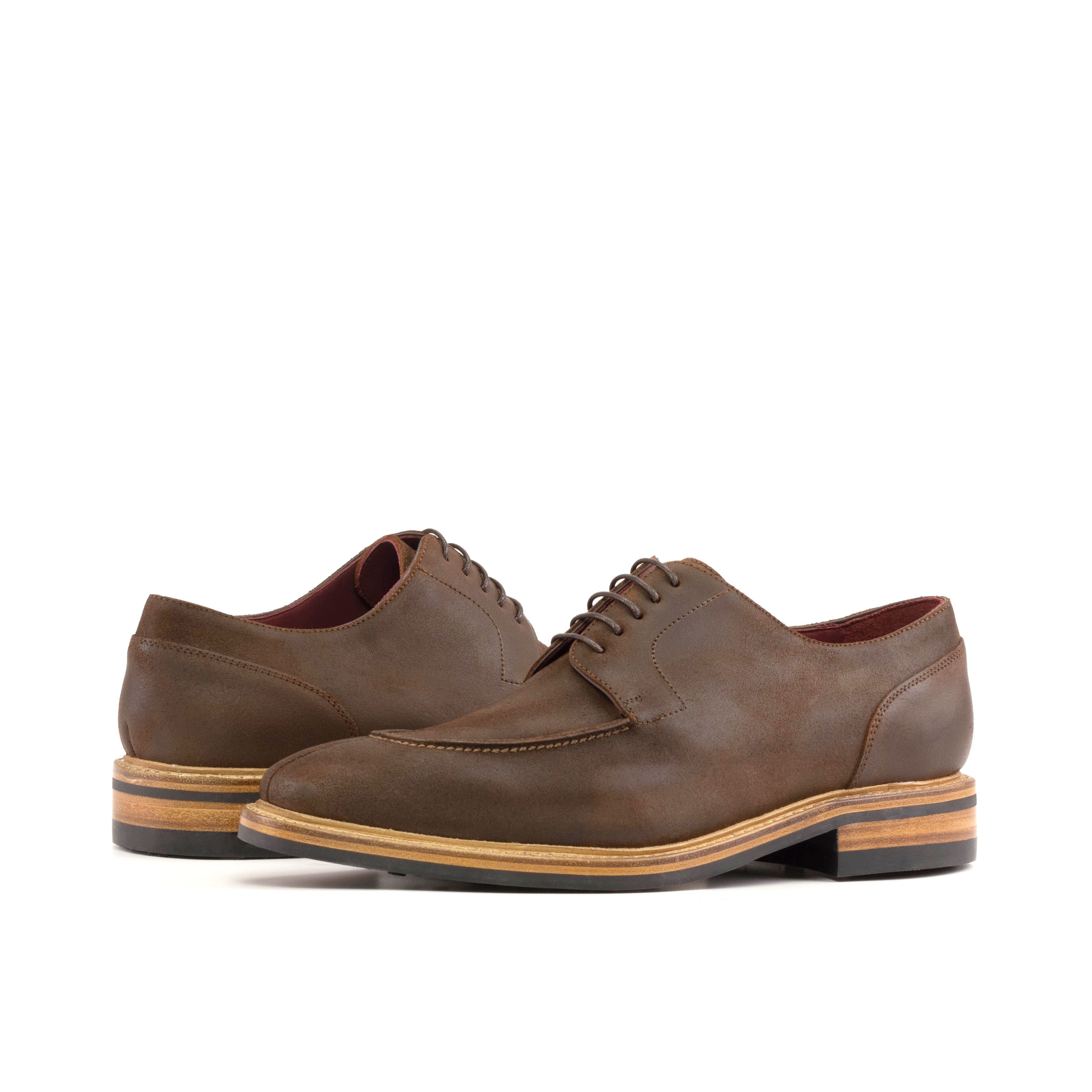 Split Toe Joe Derby (Waxed Brown)