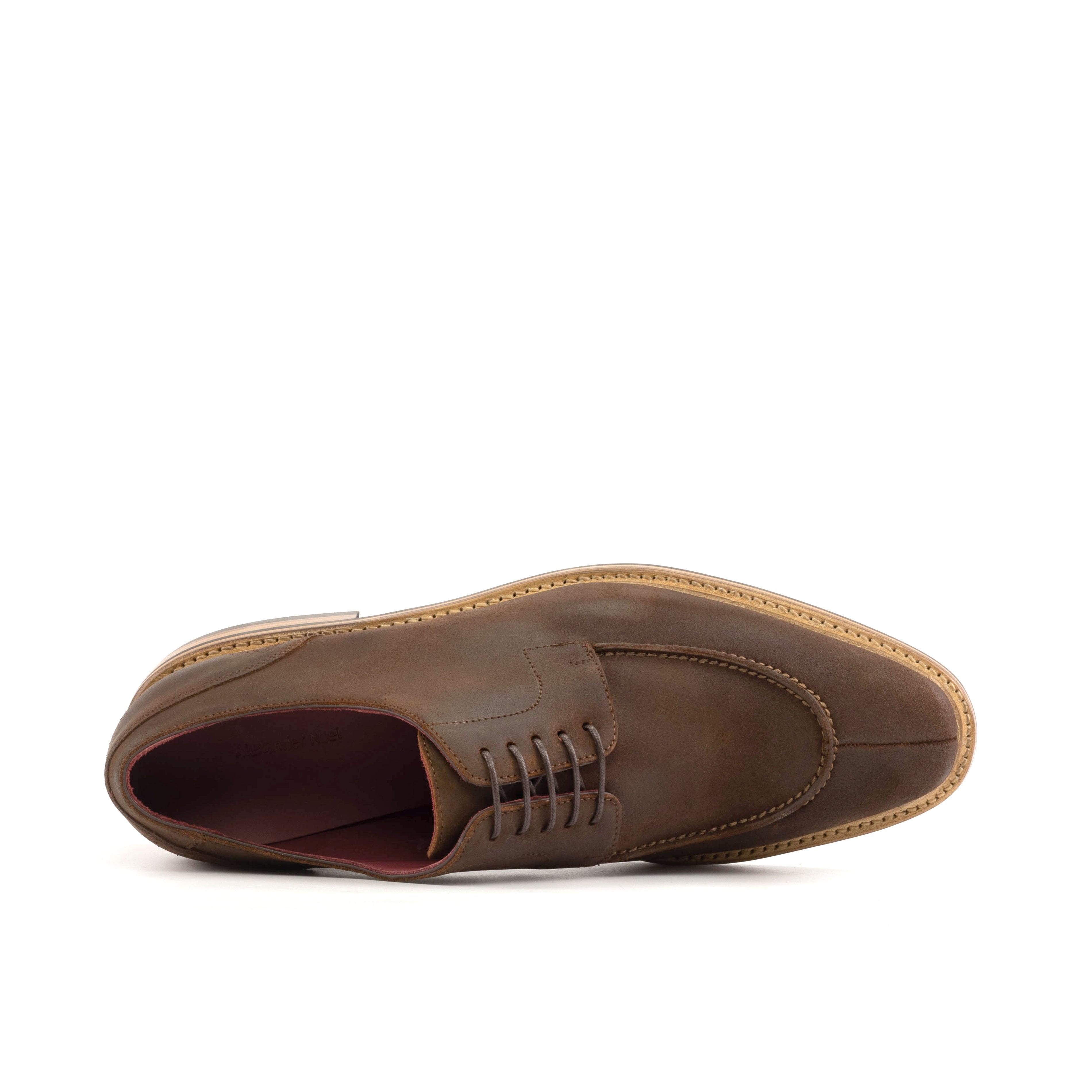 Split Toe Joe Derby (Waxed Brown)