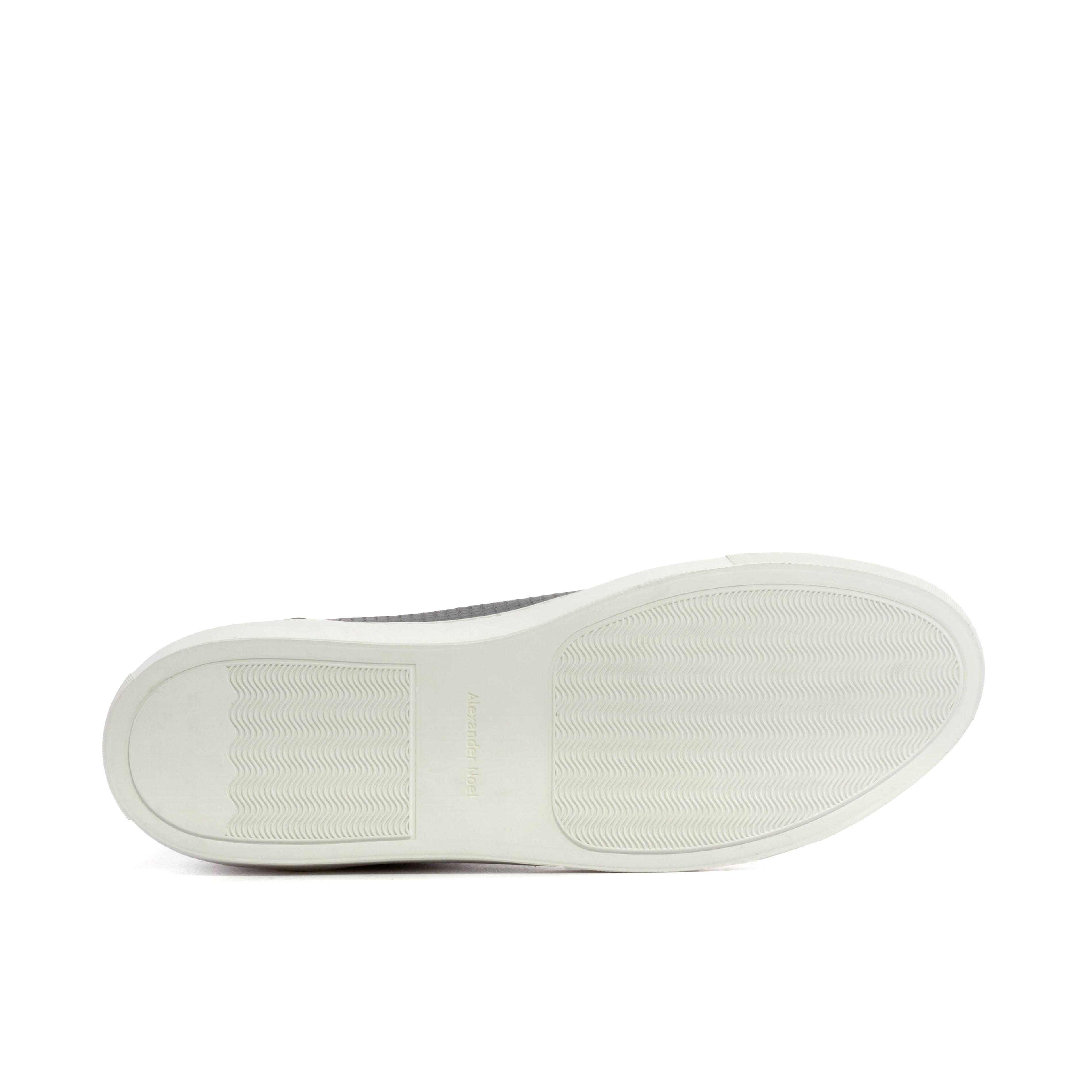 The Kickabout High-top (Painted engraved Calf Grey) Sample Studio Shoes