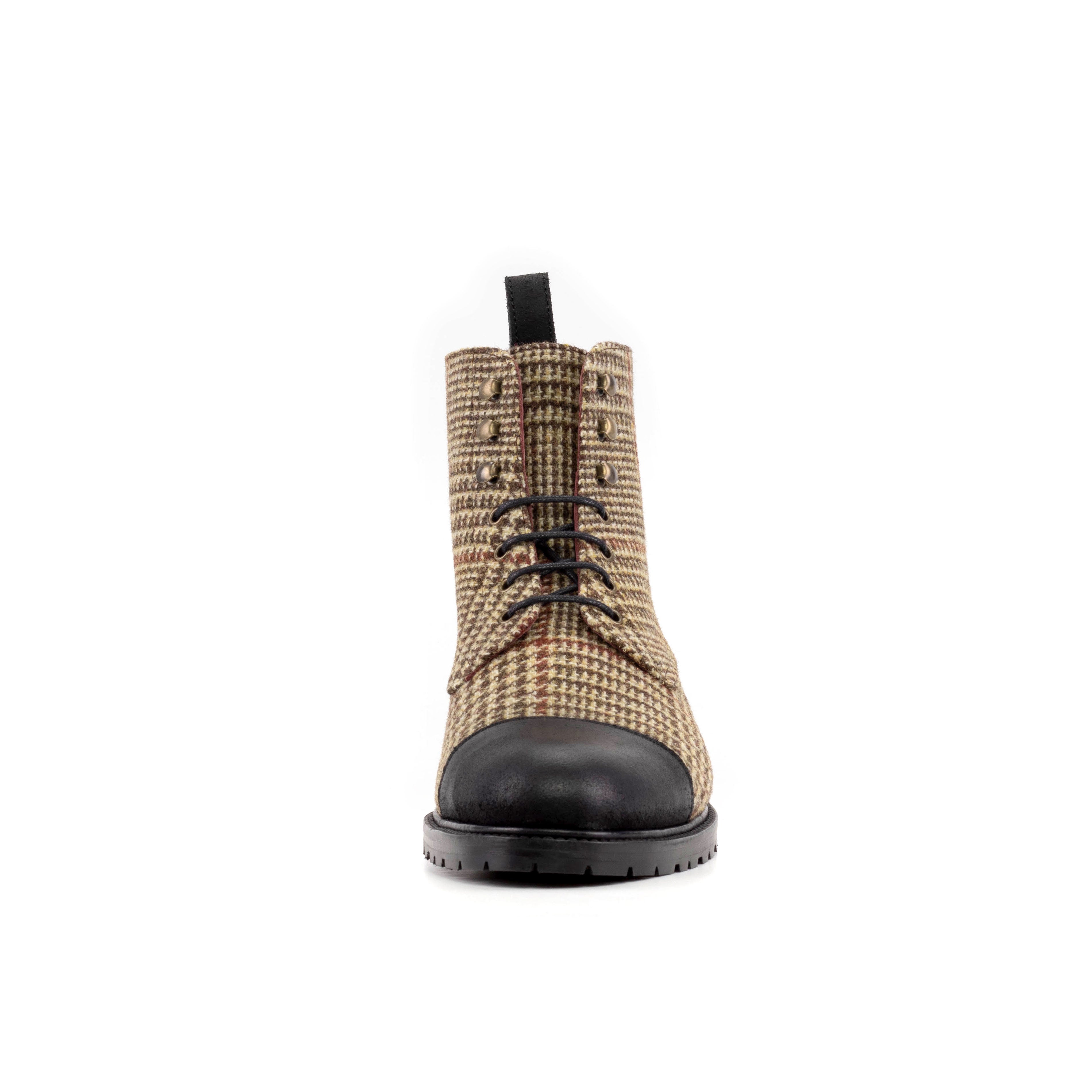 AN Captoe Boot (Wool Tweed)