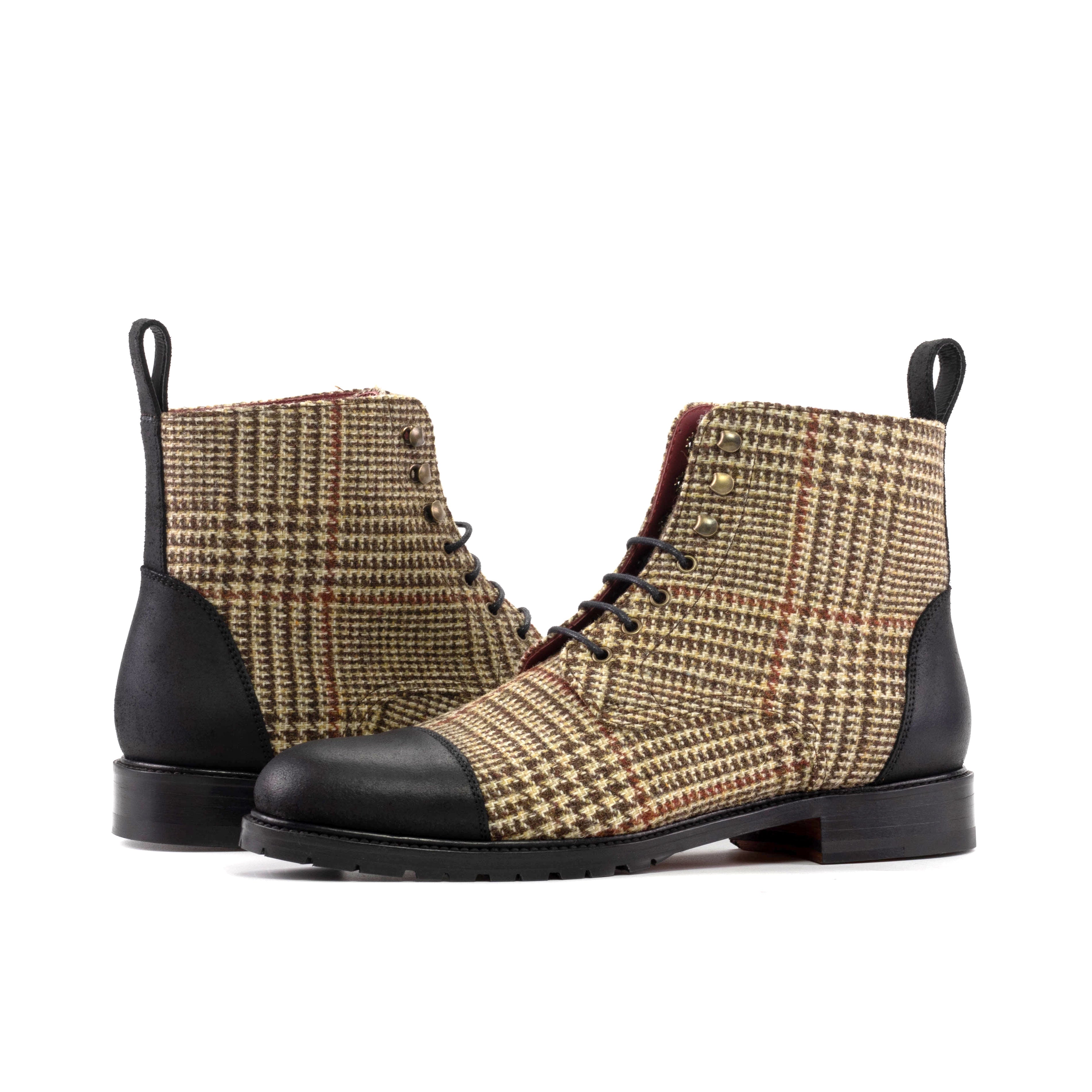 AN Captoe Boot (Wool Tweed)