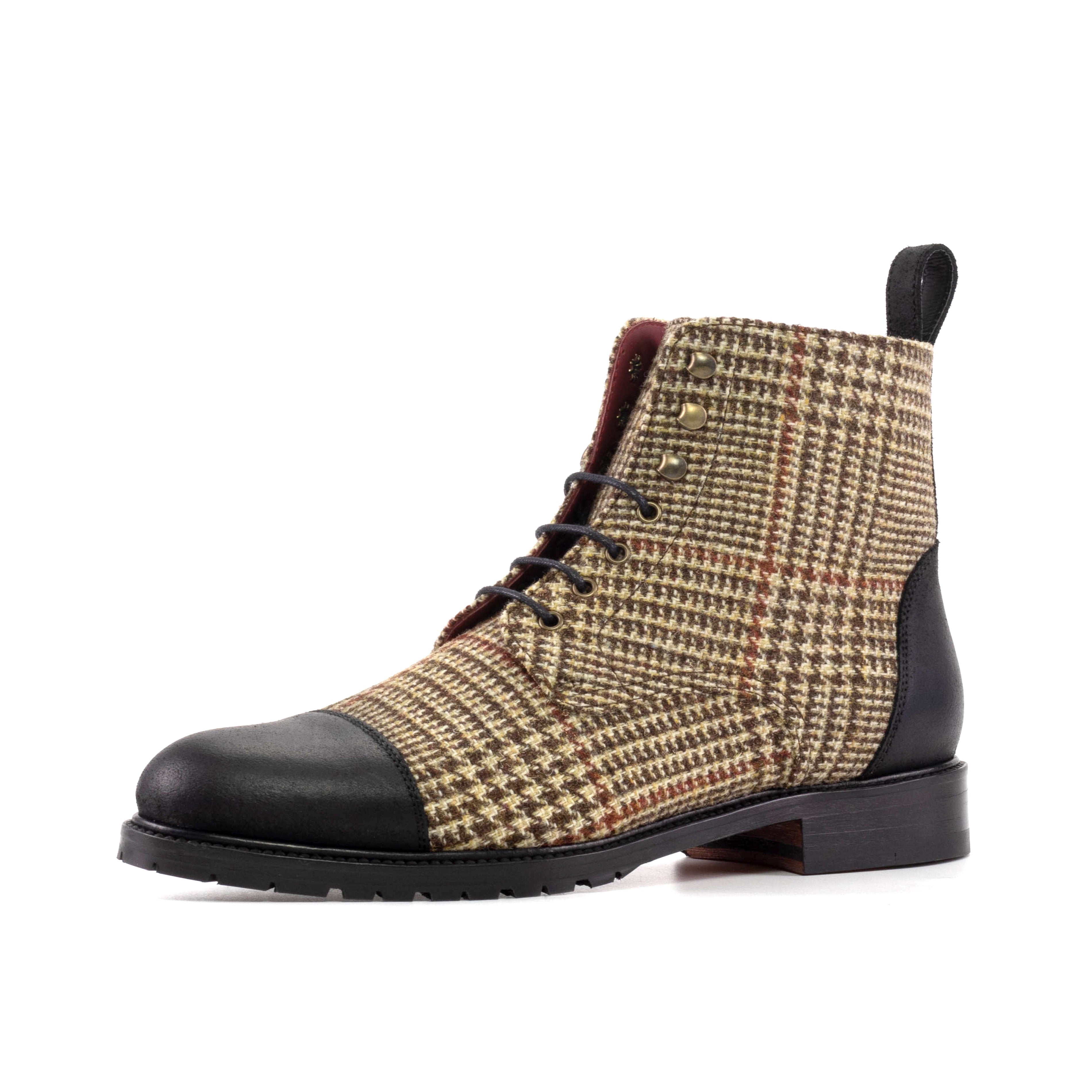 AN Captoe Boot (Wool Tweed)