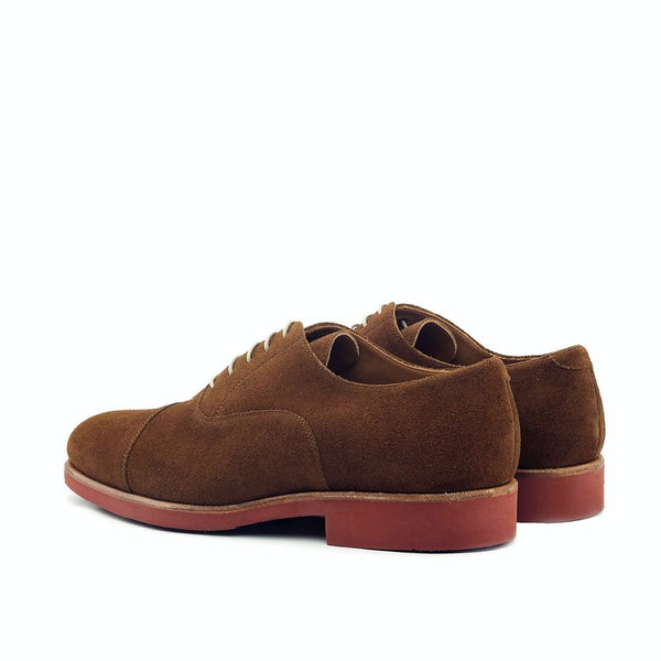 brown suede dress shoes The Oxford (Brown Lux Brick Suede) 14 / EEE Long Sleeve Beach Dresses grip leather sole embroidery:xsmrc Color:Tulip Blue