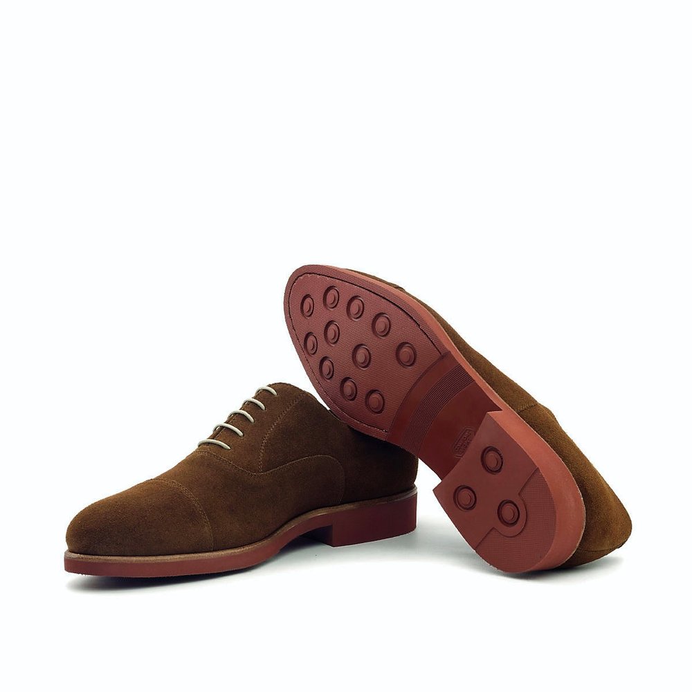 The Oxford (Brown Lux Brick Suede)