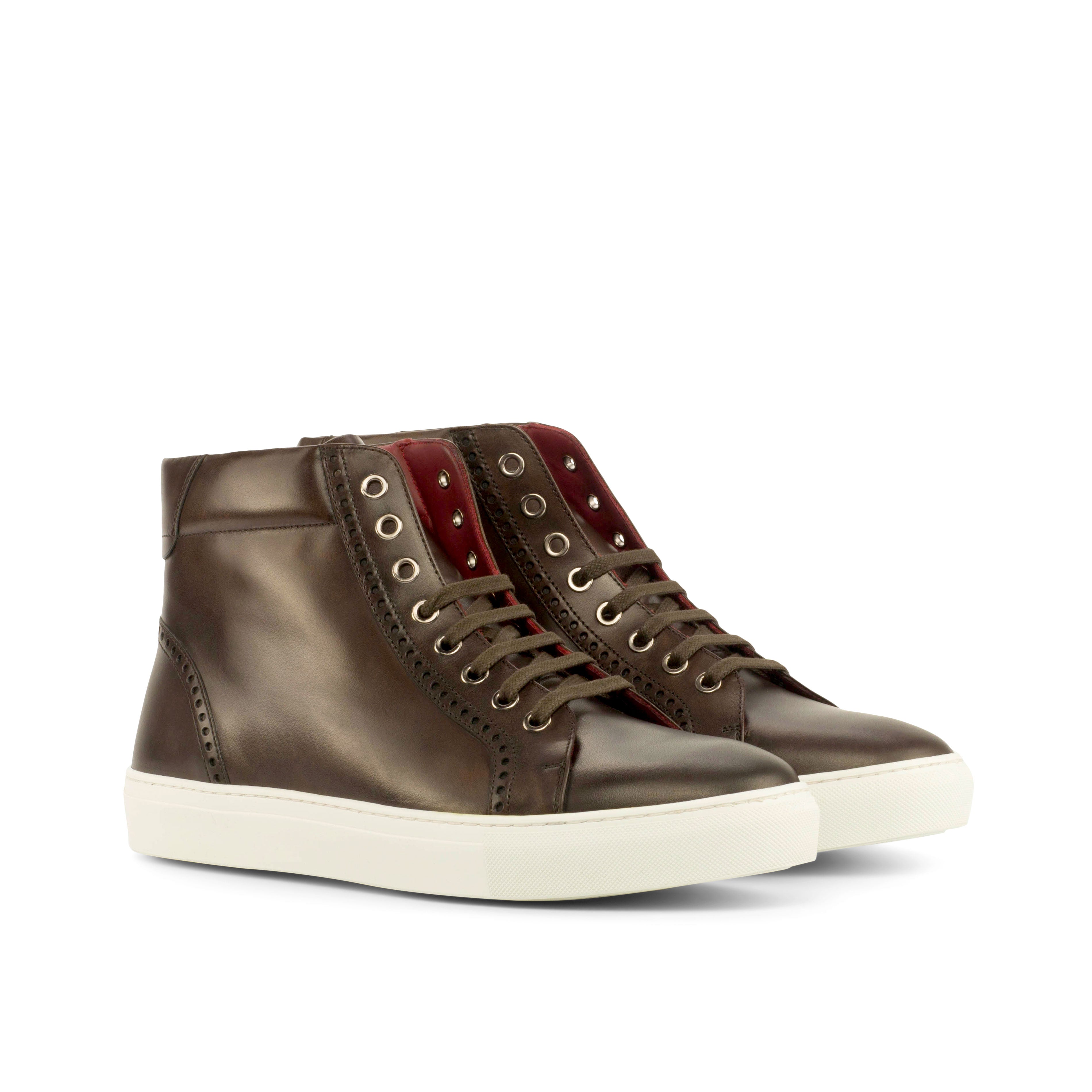 Kickabout High Top (Dark Brown)