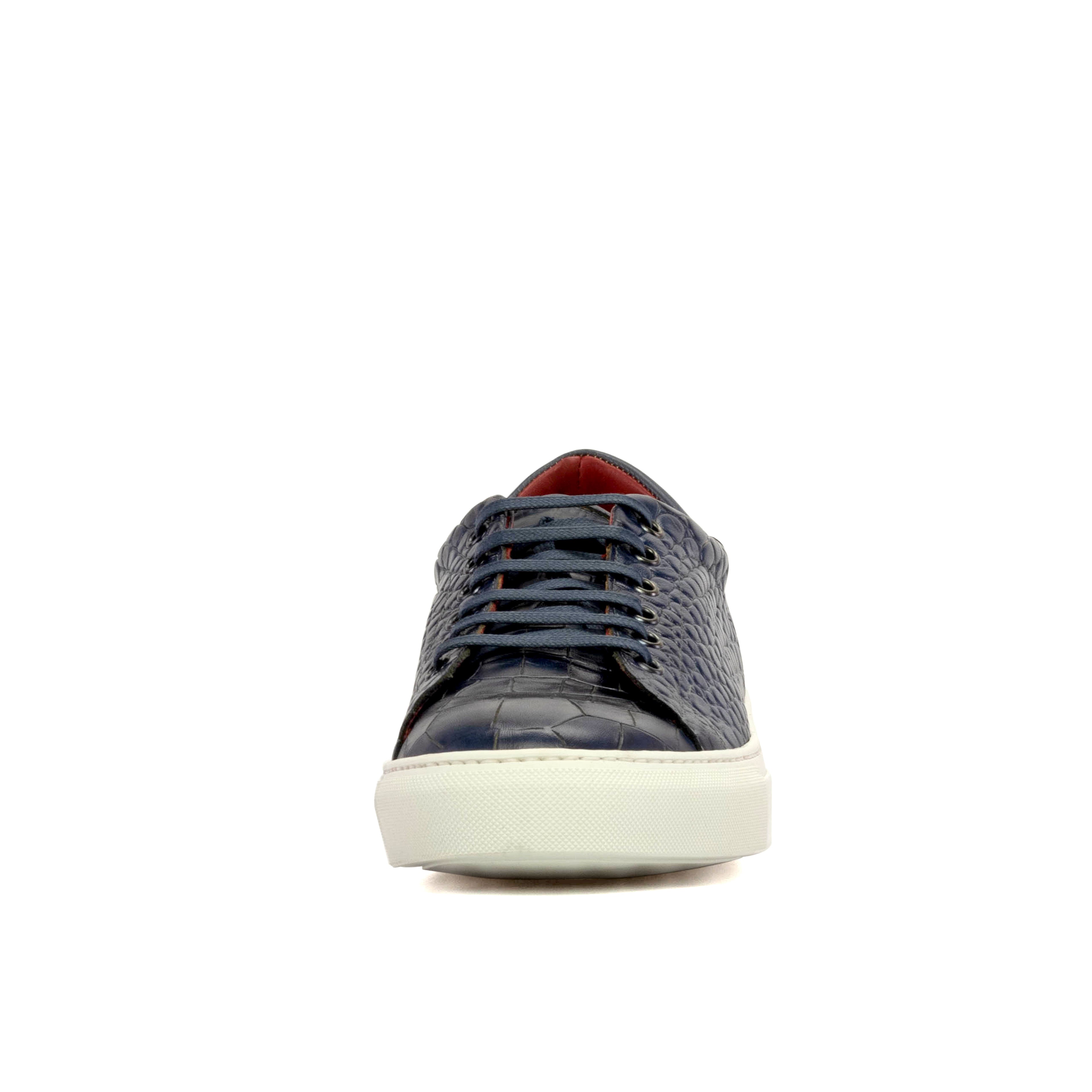 Kickabout (Croco Navy) Sample Studio Shoes