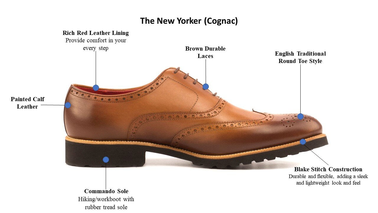 The New Yorker (Cognac) Sample Shoes