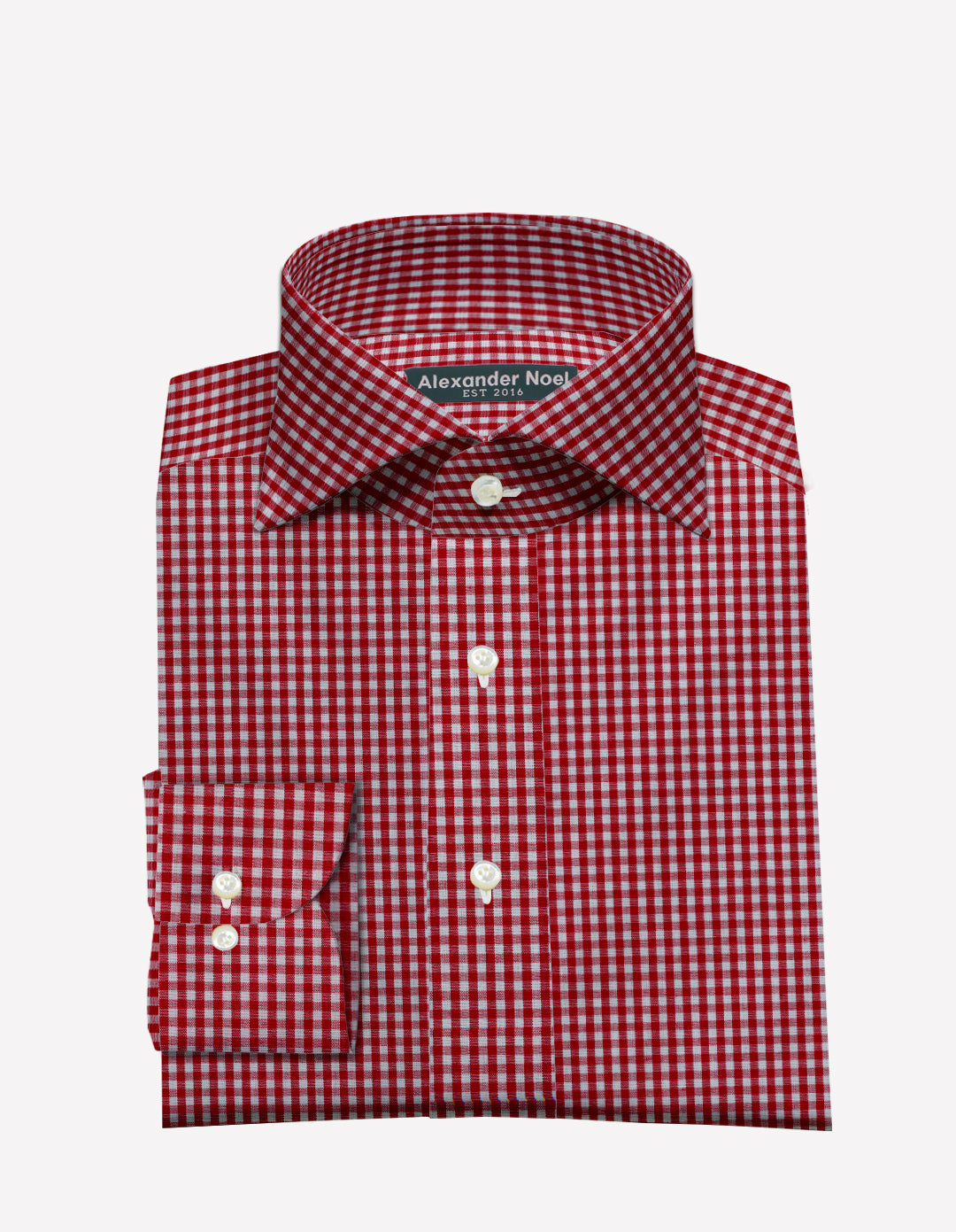 Red Gingham dress shirt