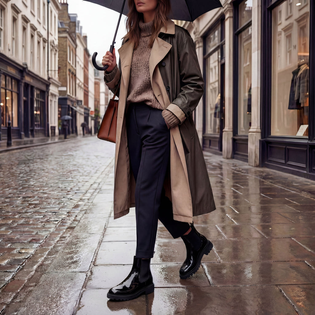 Custom Women's Boots for Fall: Choosing Between Two Black Chelsea Silhouettes