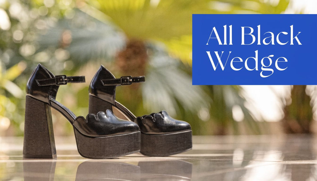 All Black Wedge: The Ultimate Style & Bespoke Fit Guide