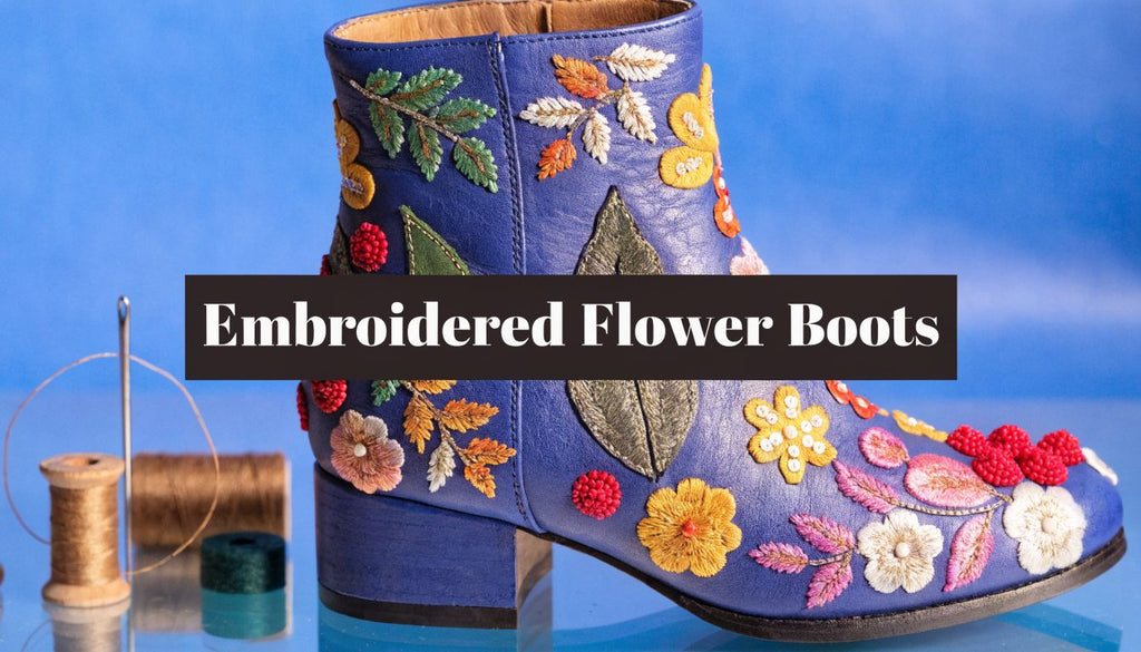 Embroidered Flower Boots: Your Custom Design Guide