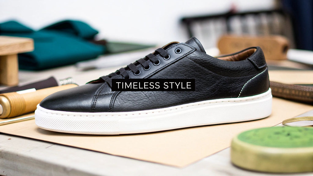 Shop Premium Leather Sneakers for Timeless Style