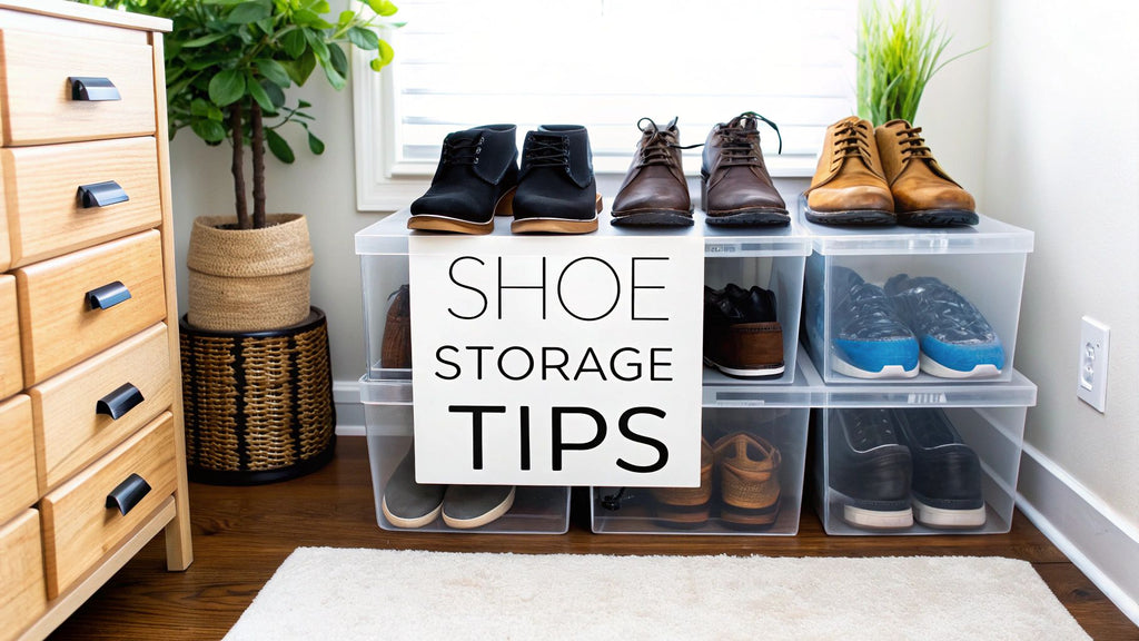 How to Store Shoes Properly: An Expert's Guide to Protecting Your Footwear